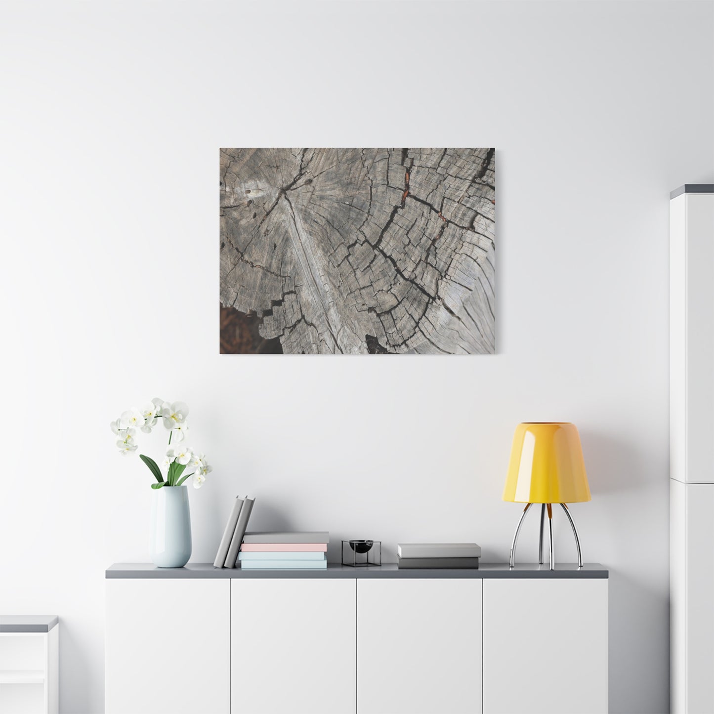 Cracked Memories - Unique Frameless Canvas Wall Art