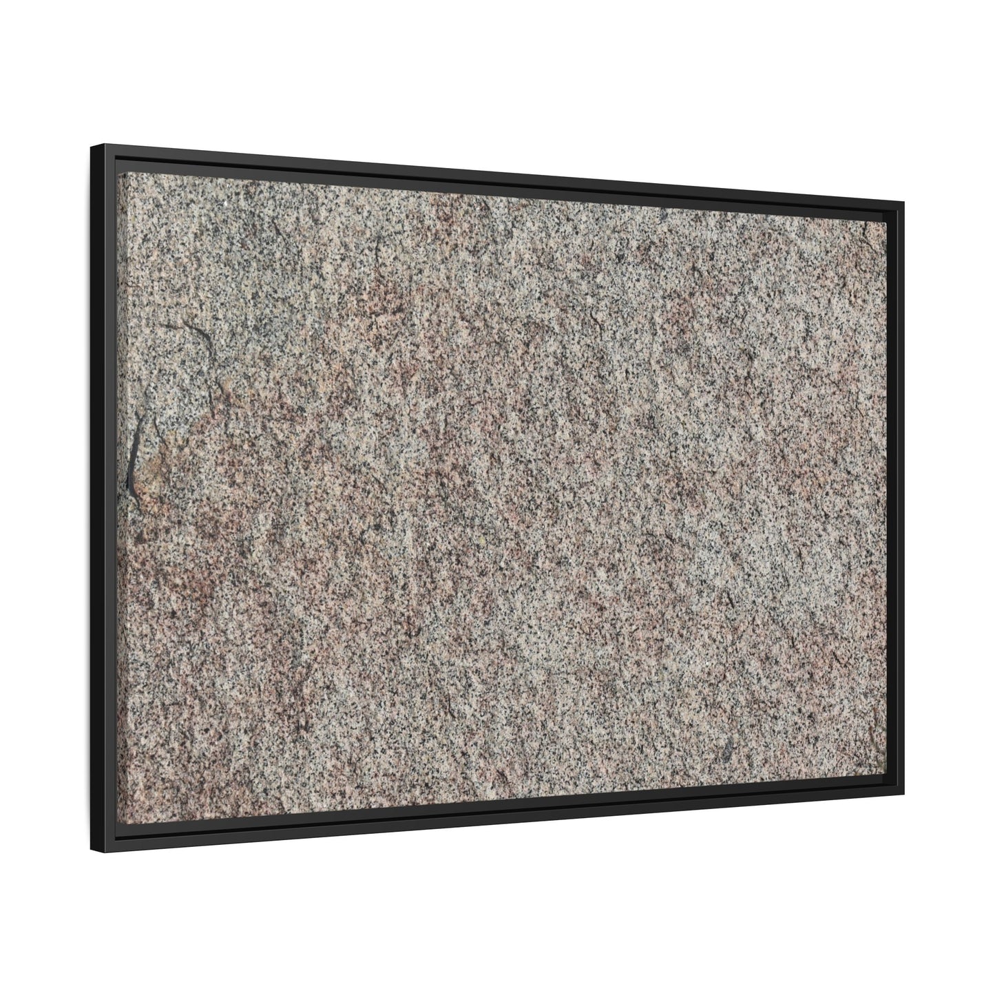 Granular Whispers - Unique Stretched Canvas Wall Art