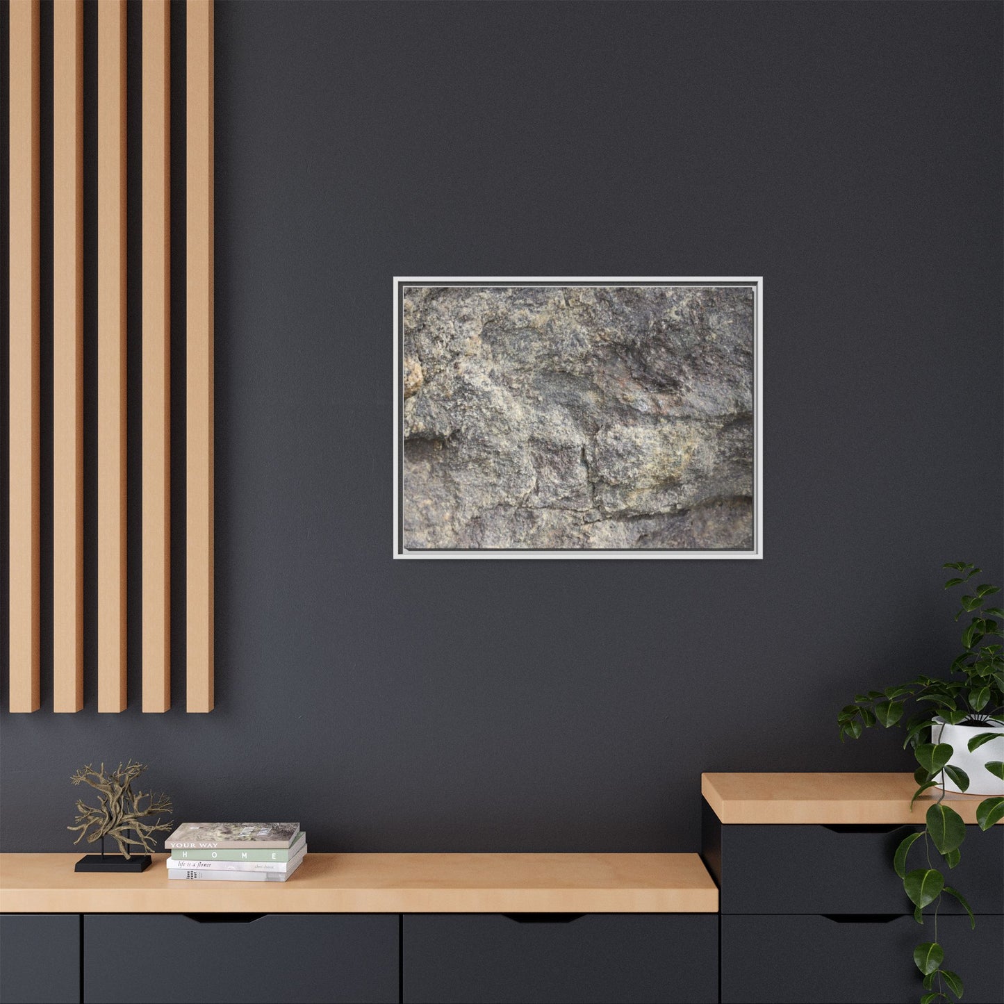 Earthen Textures - Unique Stretched Canvas Wall Art