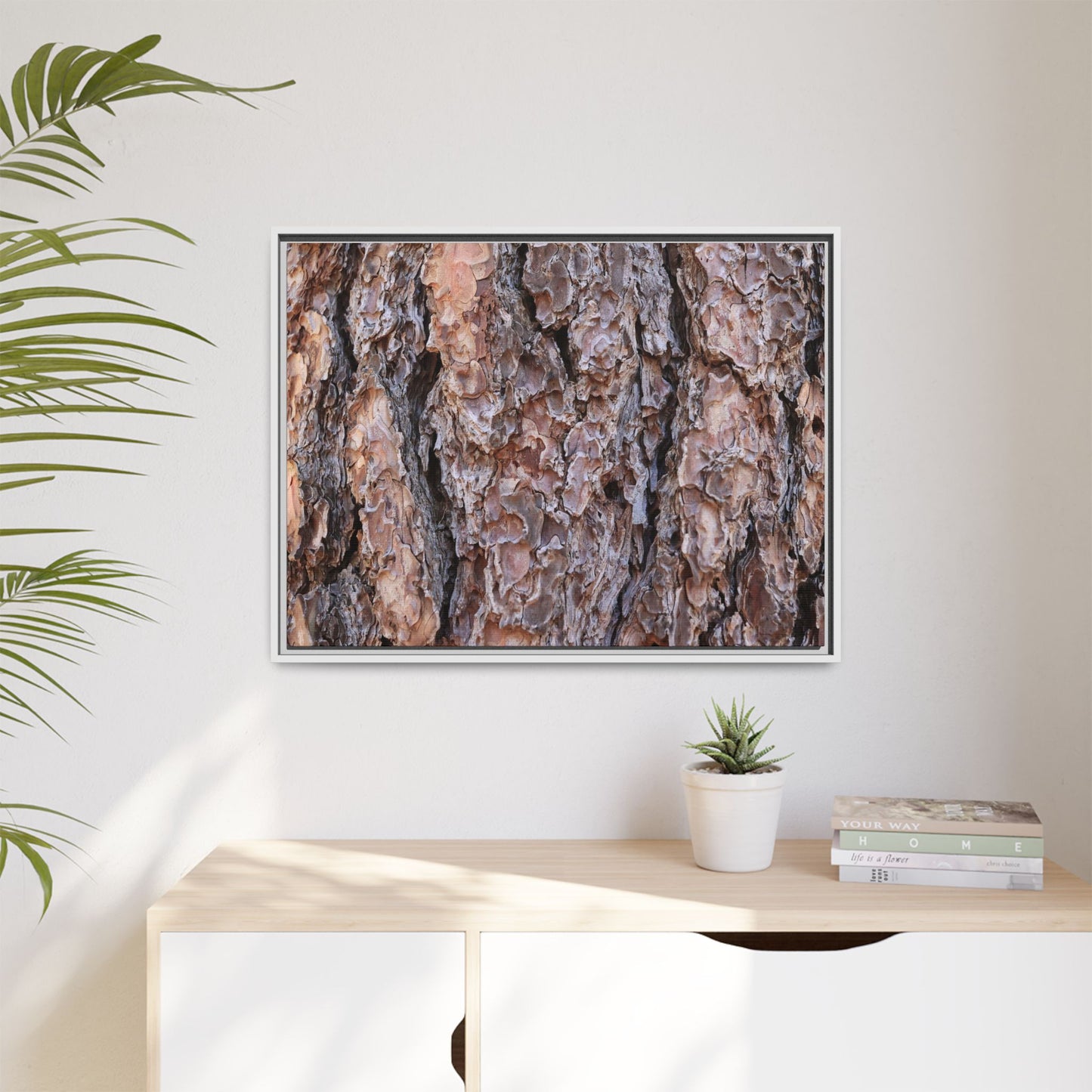 Layered Textures - Unique Stretched Canvas Wall Art