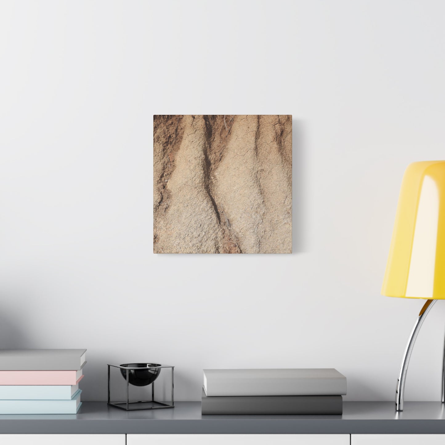 Weathered Earth - Unique Frameless Canvas Wall Art