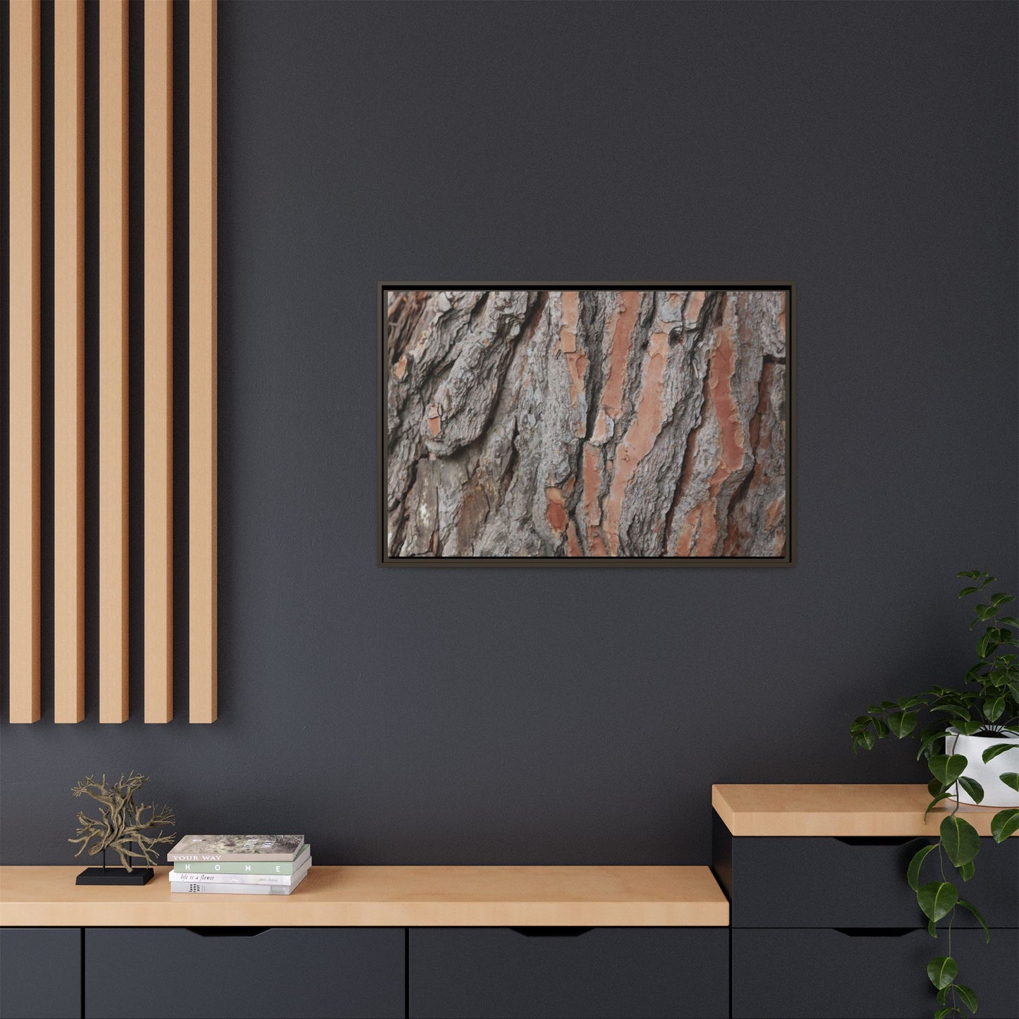 Woodland Layers - Unique Stretched Canvas Wall Art