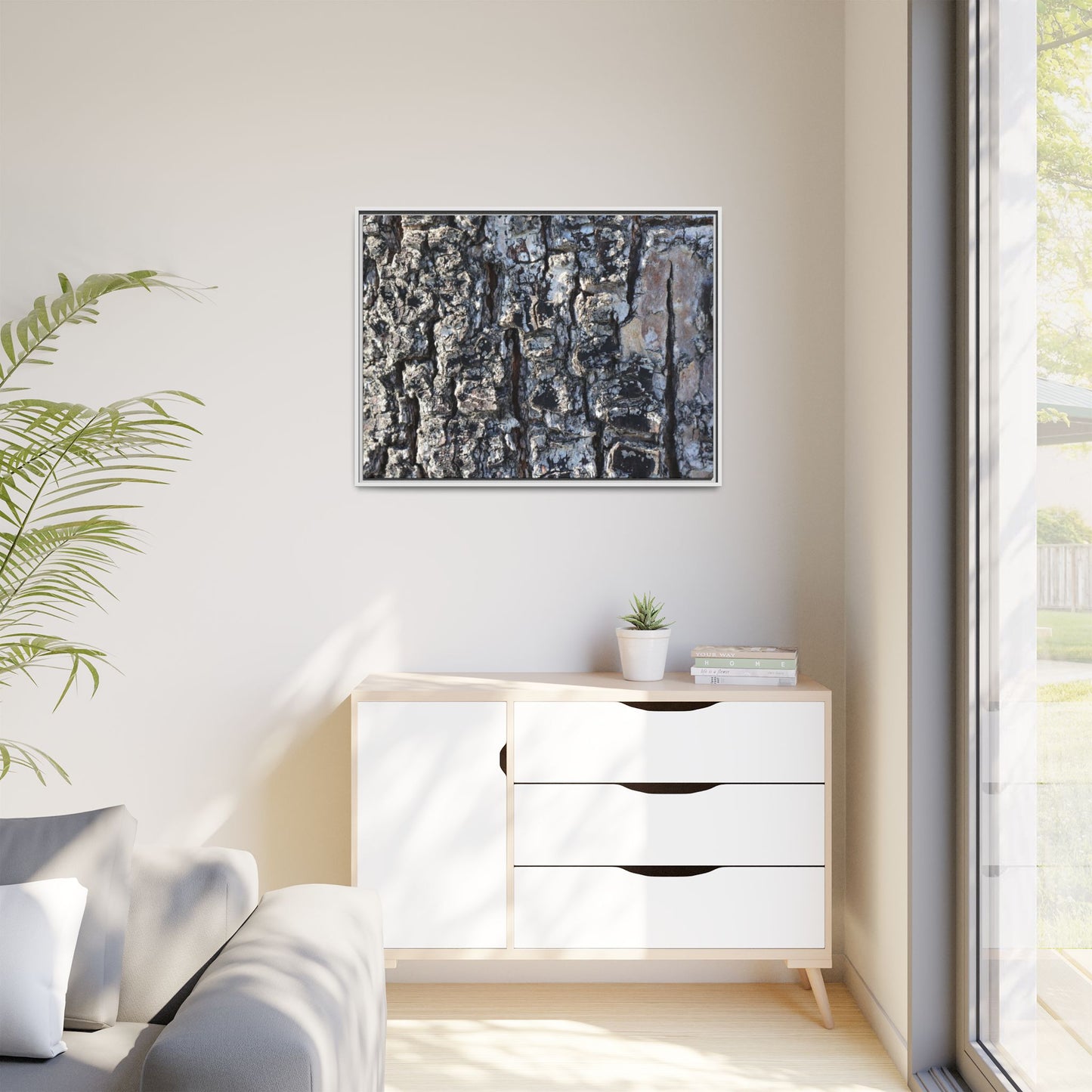 The Bark Chronicles - Unique Stretched Canvas Wall Art