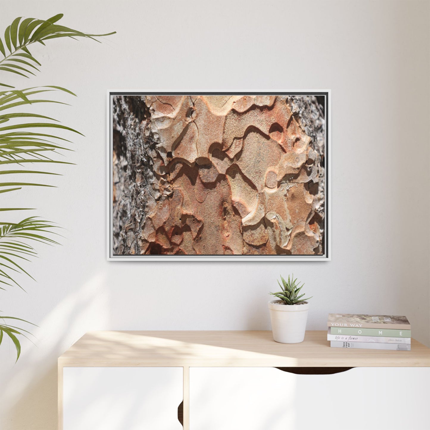 Rust and Stone - Unique Stretched Canvas Wall Art