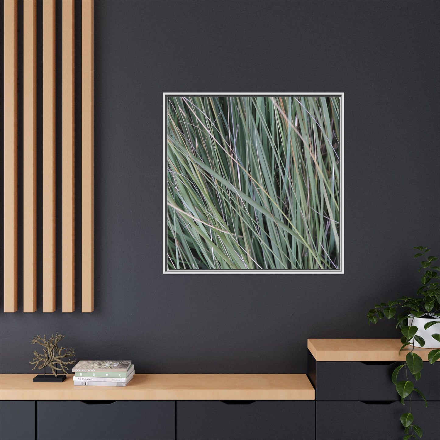 Grassland Symphony - Unique Stretched Canvas Wall Art