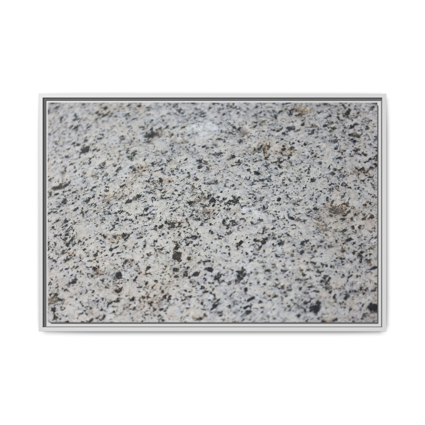 Monochrome Mosaic - Unique Stretched Canvas Wall Art