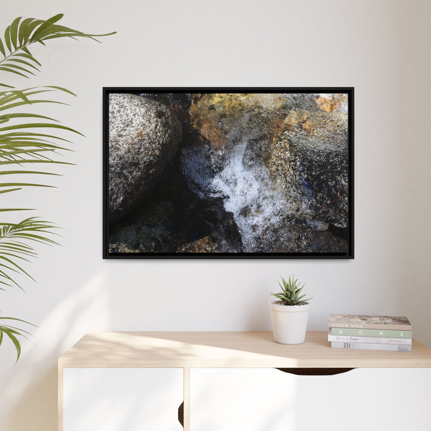 Nature's Turbulence - Unique Stretched Canvas Wall Art