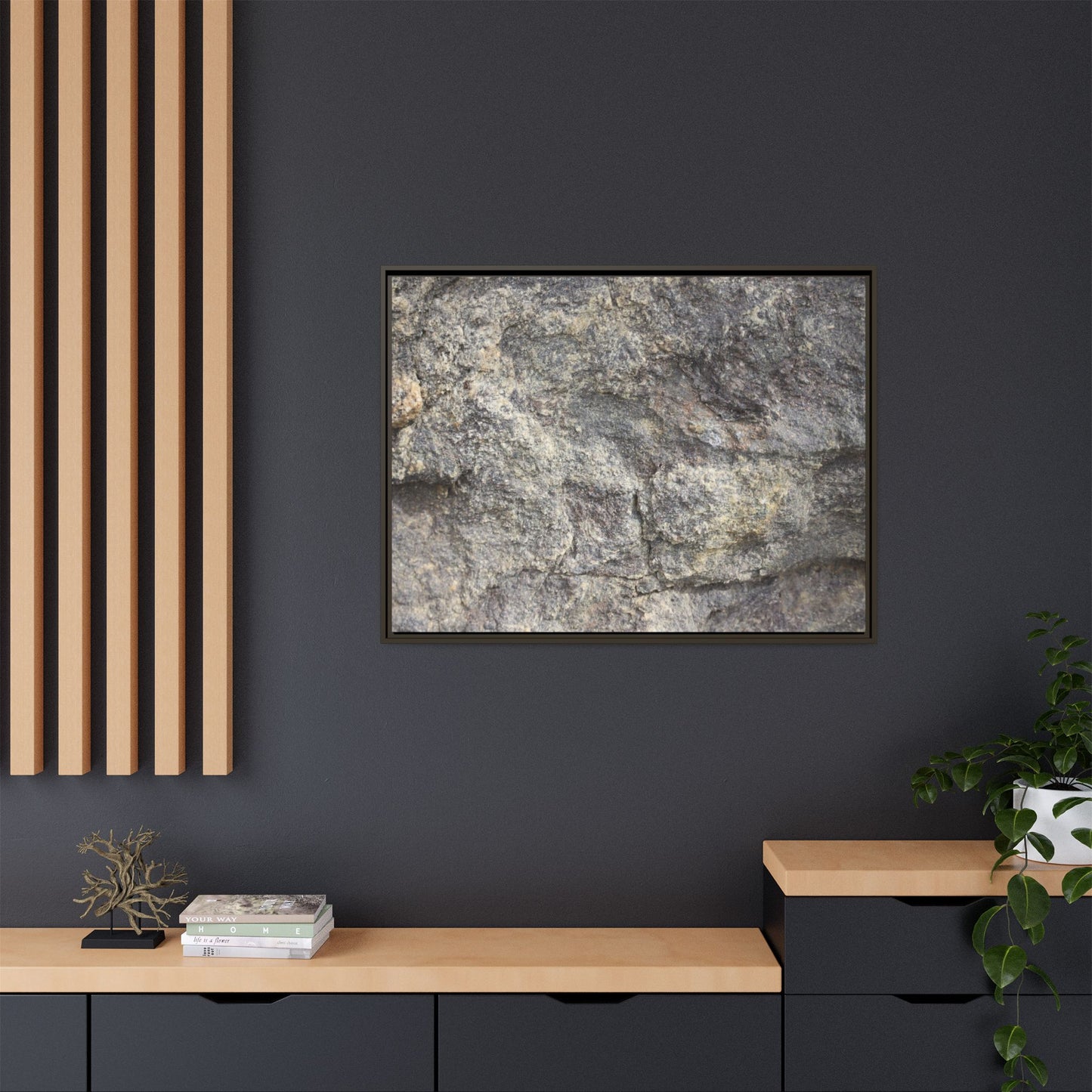 Earthen Textures - Unique Stretched Canvas Wall Art