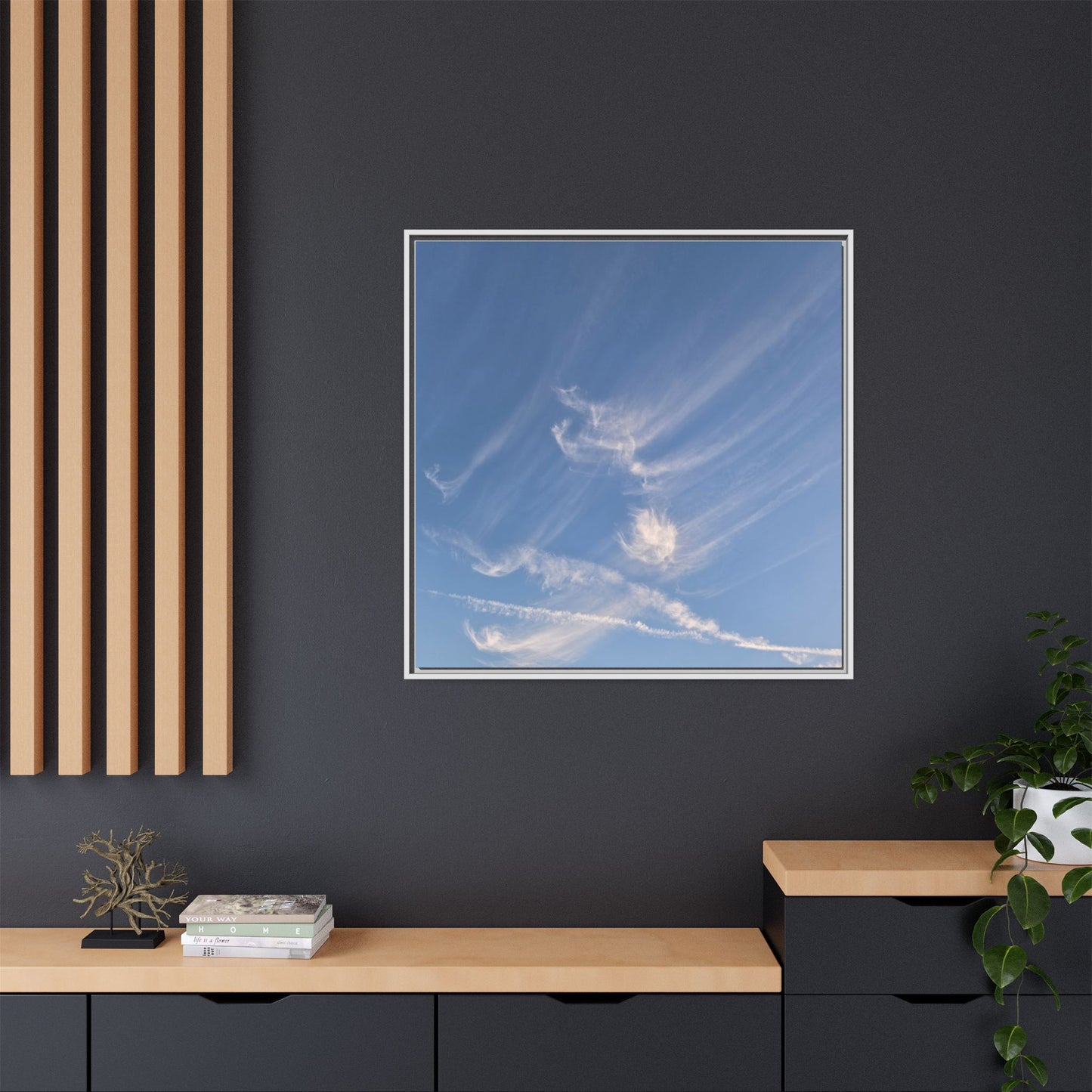 Wispy Dreams - Unique Stretched Canvas Wall Art