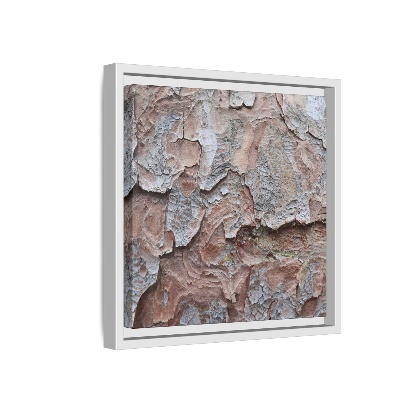 Flaking Serenity - Unique Stretched Canvas Wall Art