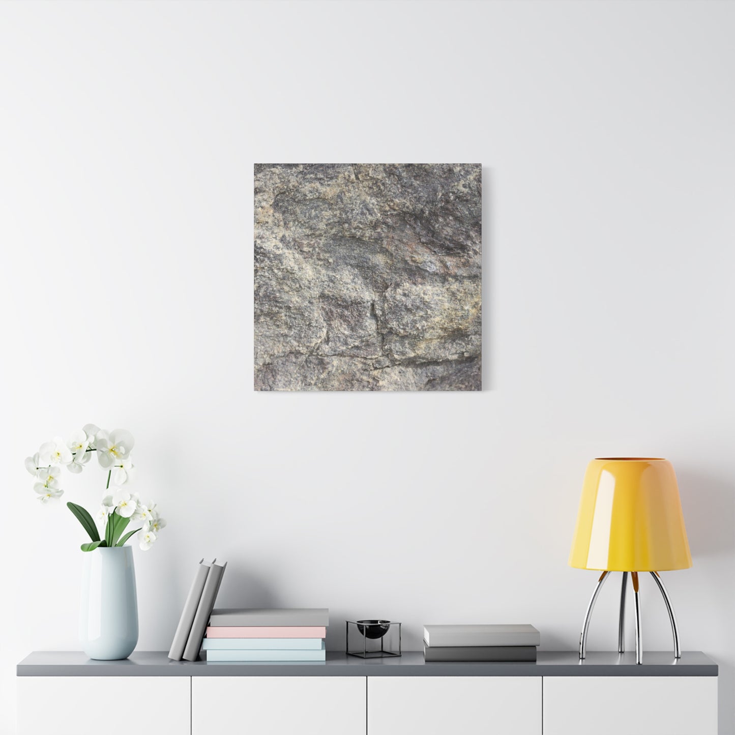 Granite Memory - Unique Frameless Canvas Wall Art