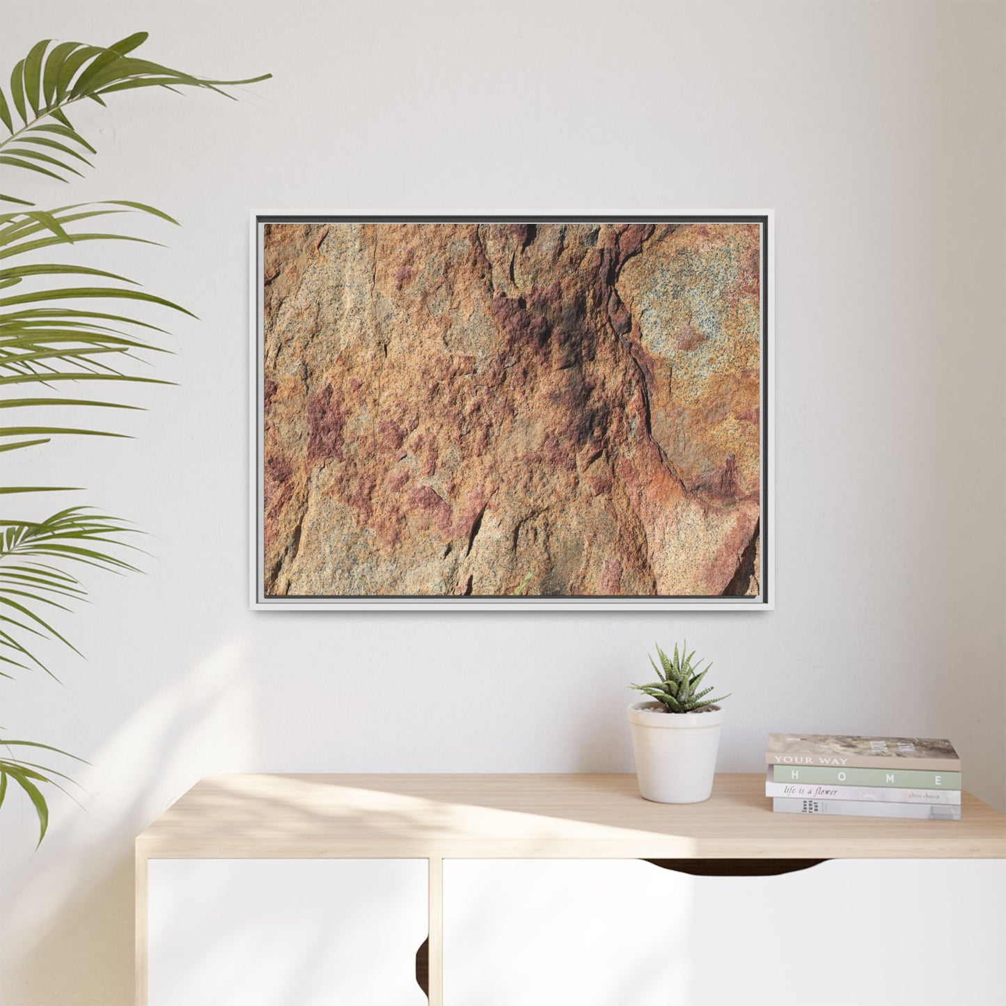 Russet Stone - Unique Stretched Canvas Wall Art