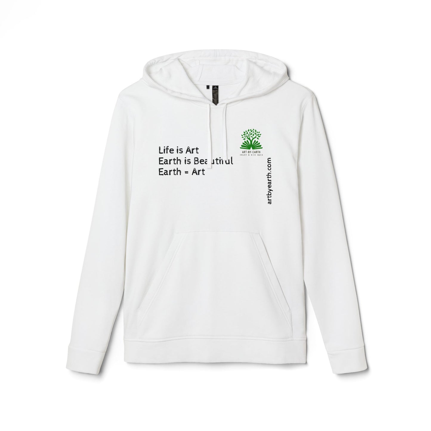 Z - ART BY EARTH HOODIE - adidas Unisex Fleece Hoodie