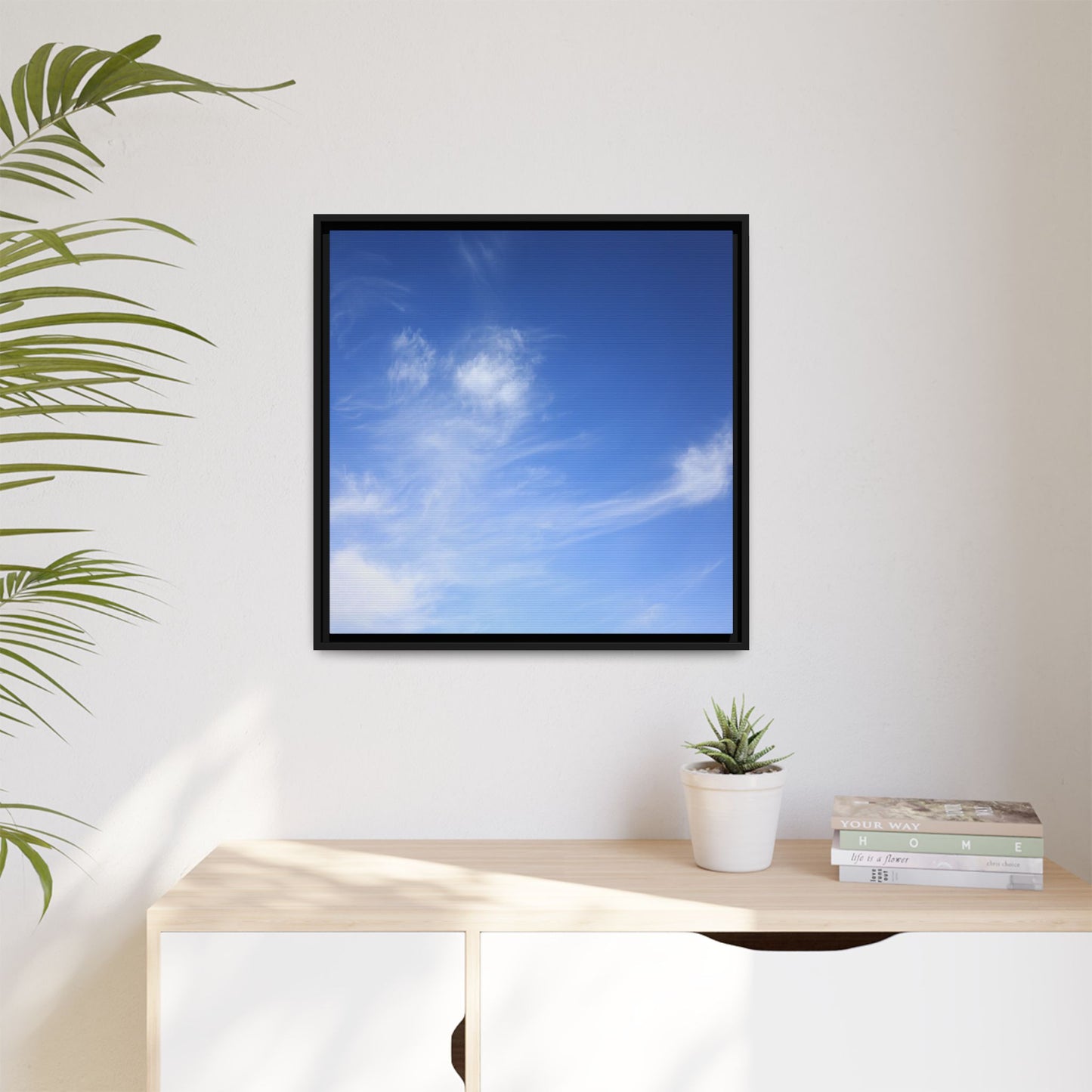 Blue Serenity - Unique Stretched Canvas Wall Art