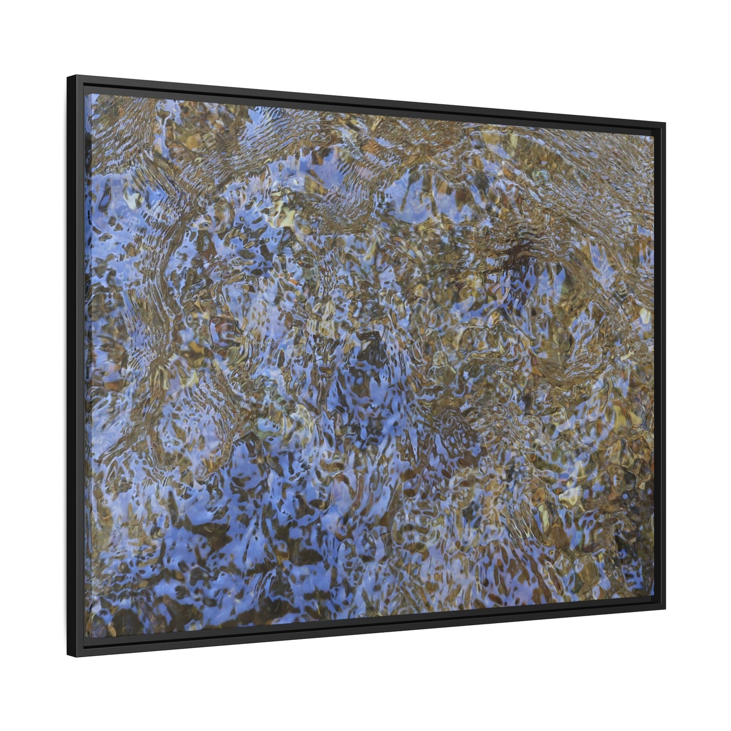 Aquatic Reflections - Unique Stretched Canvas Wall Art