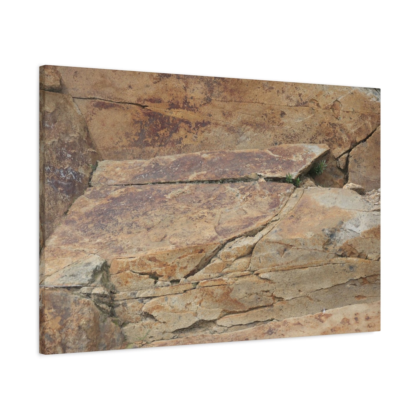 Rocky Terrain - Unique Frameless Canvas Wall Art
