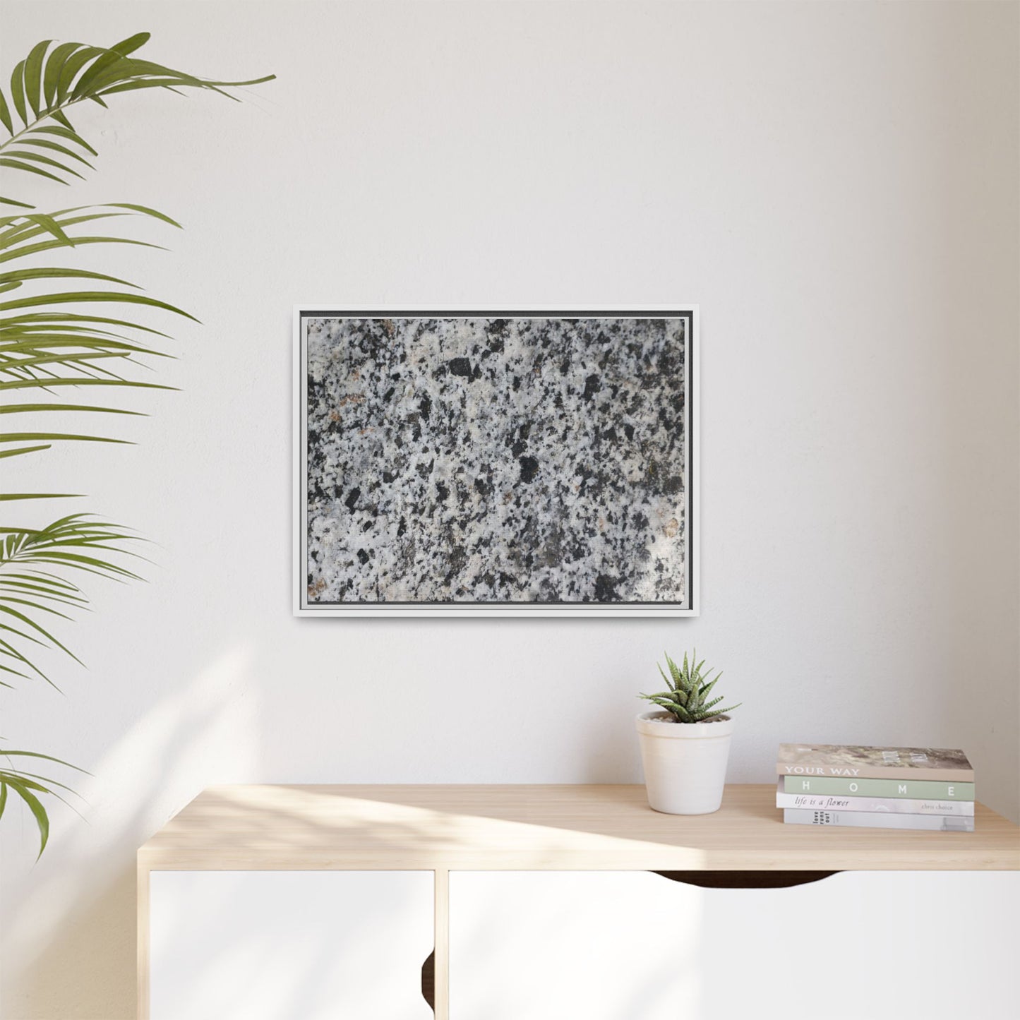 Granite Song - Unique Stretched Canvas Wall Art