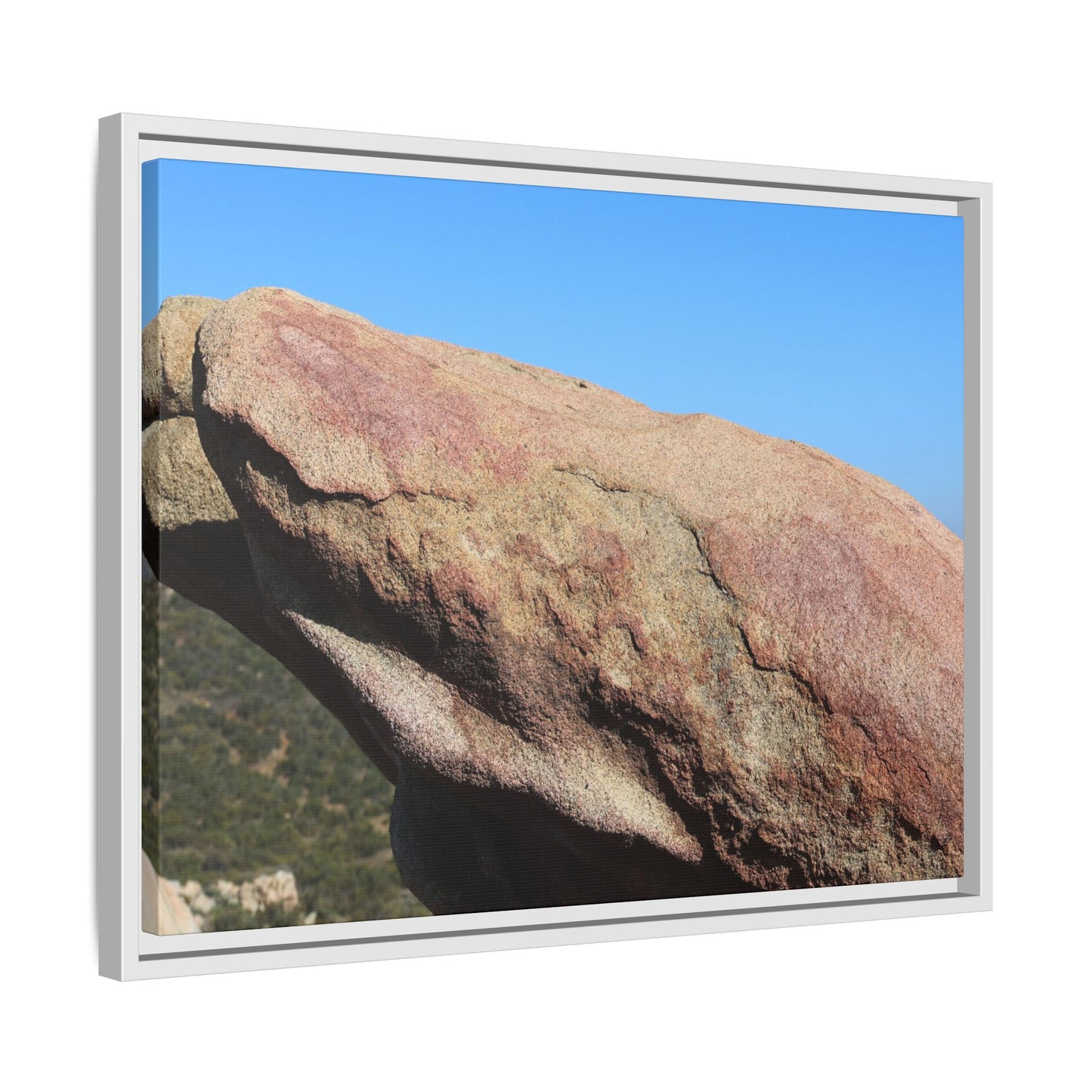 Sleeping Stone - Unique Stretched Canvas Wall Art
