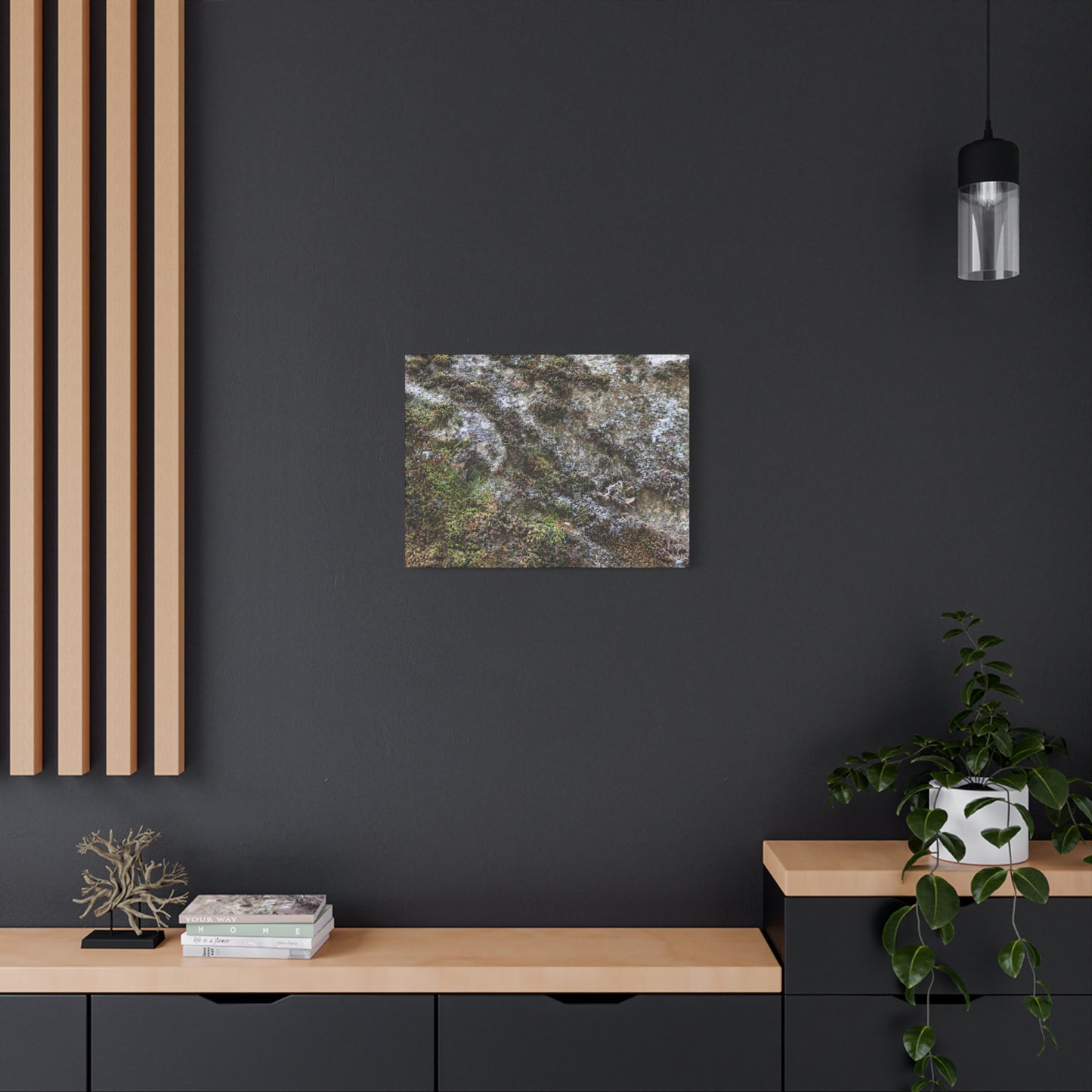 Moss Tapestry - Unique Frameless Canvas Wall Art
