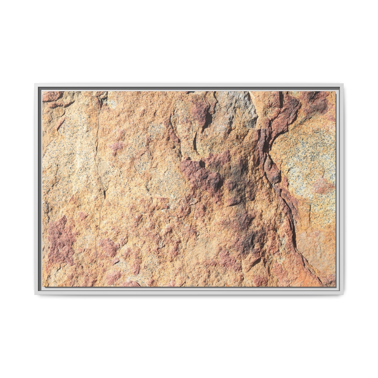 Fractal Stone - Unique Stretched Canvas Wall Art