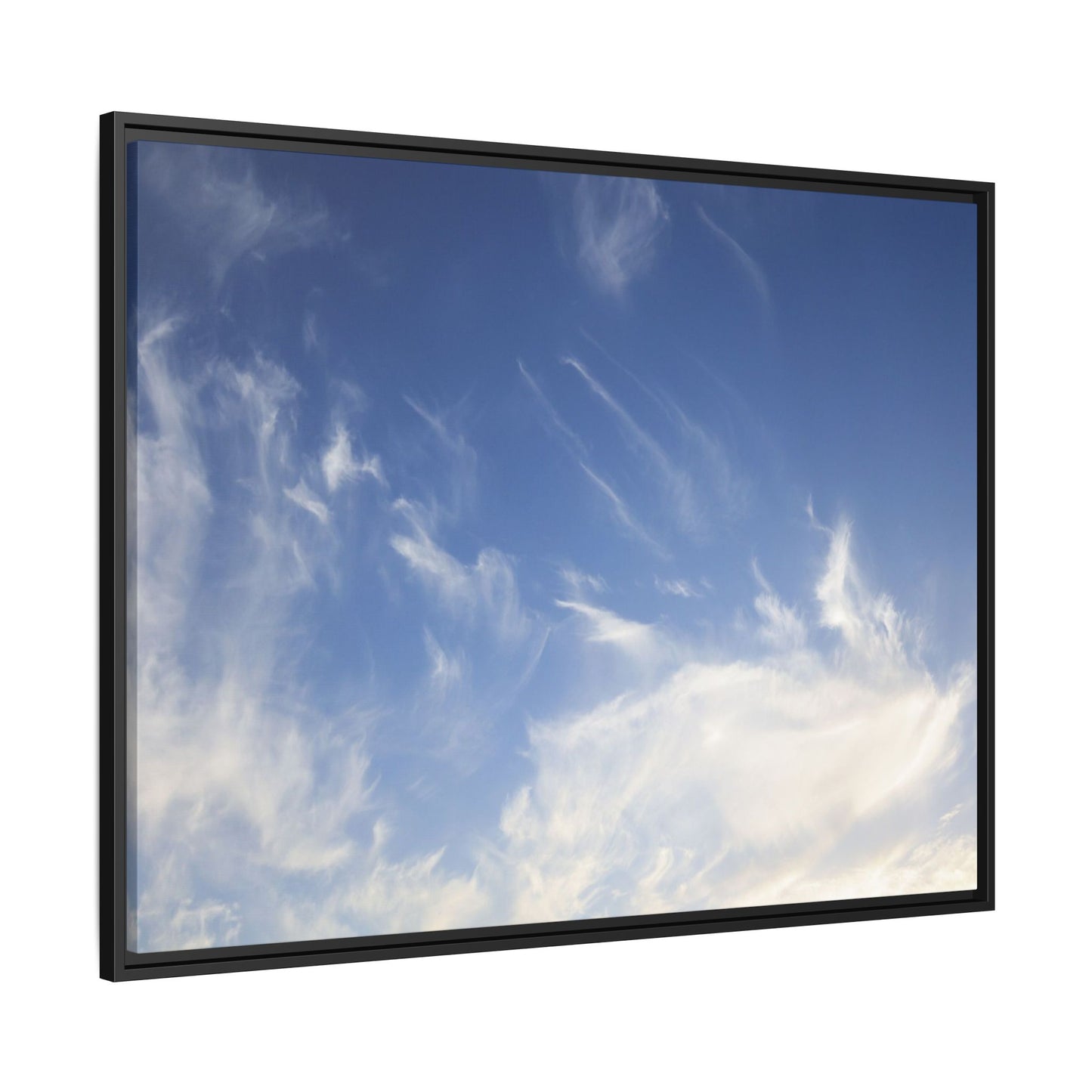 Whispers of Sky - Unique Stretched Canvas Wall Art