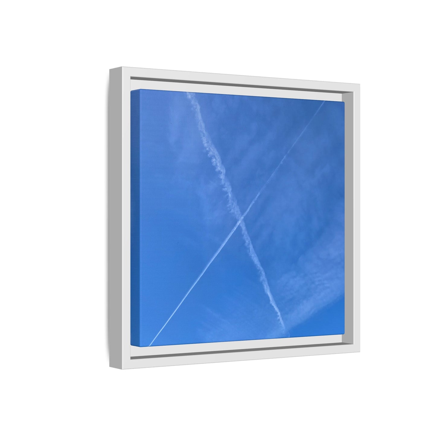 Sky Crossroads - Unique Stretched Canvas Wall Art