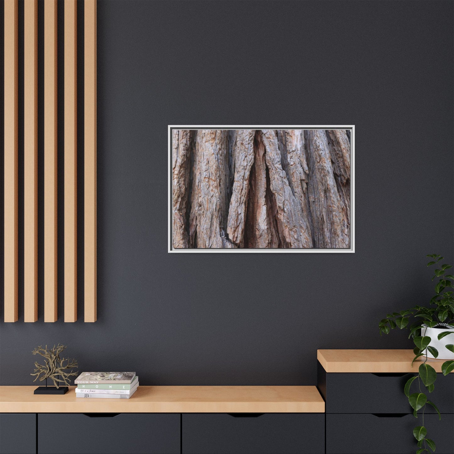 Nature's Sculpture - Unique Stretched Canvas Wall Art
