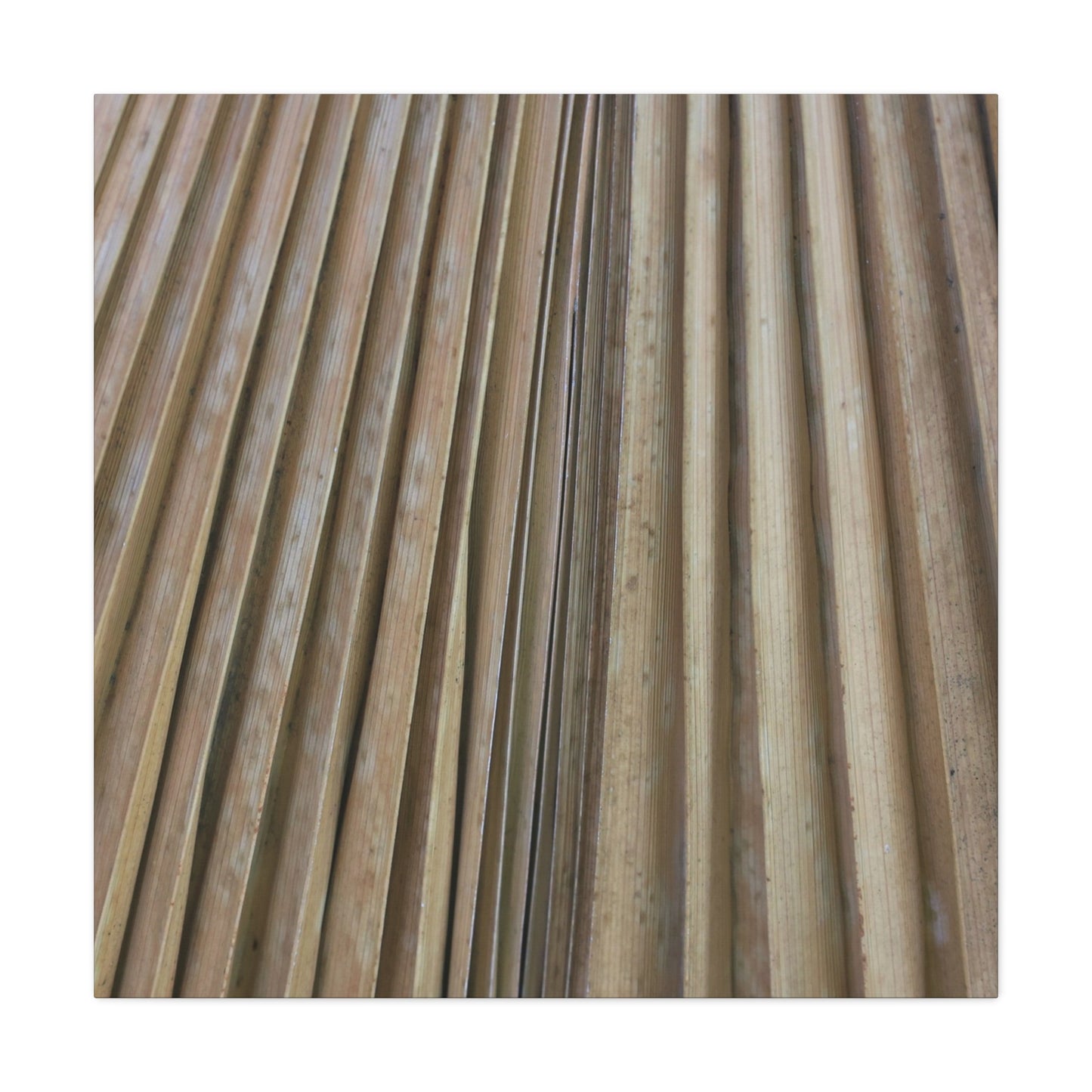 Linear Rhythm - Unique Frameless Canvas Wall Art