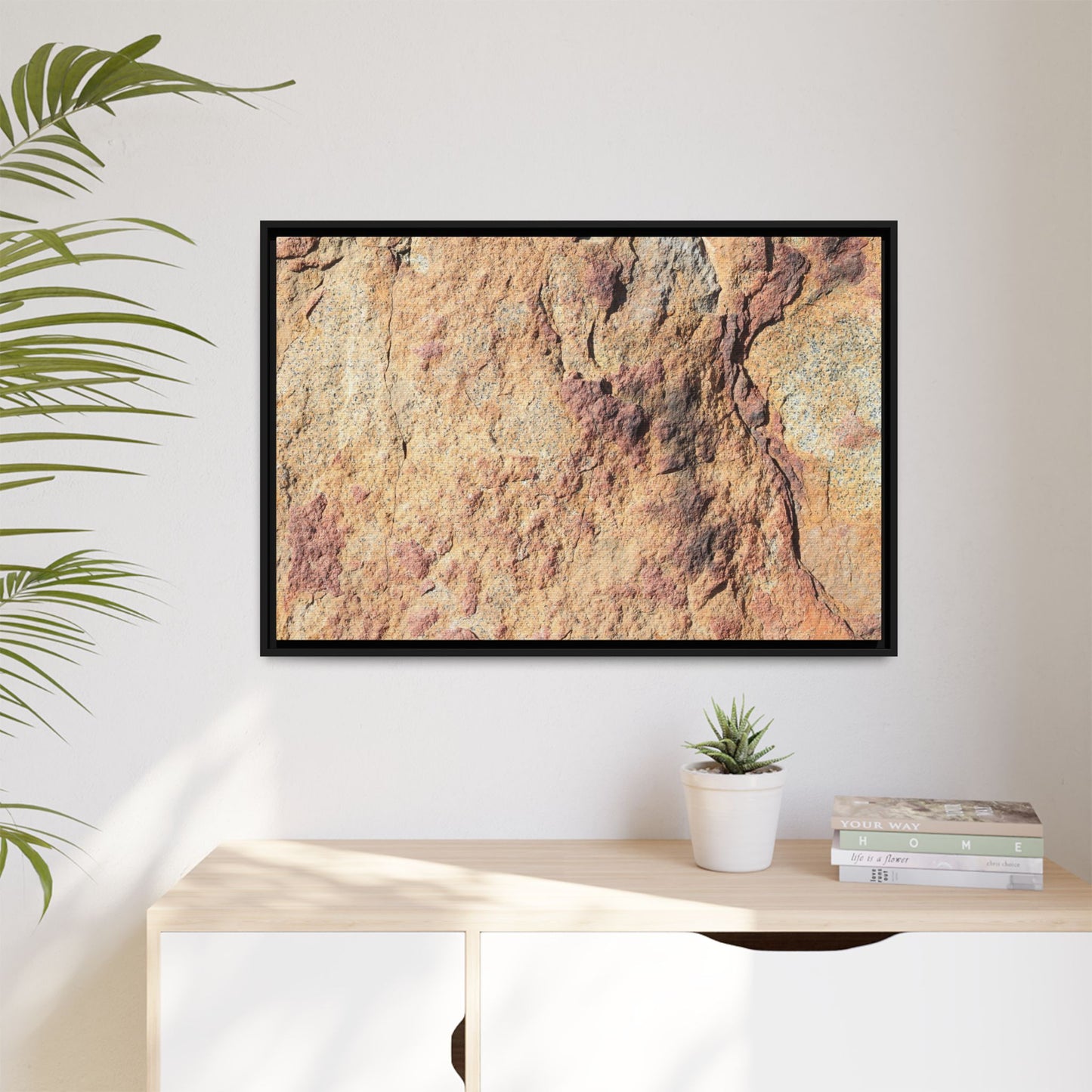 Fractal Stone - Unique Stretched Canvas Wall Art