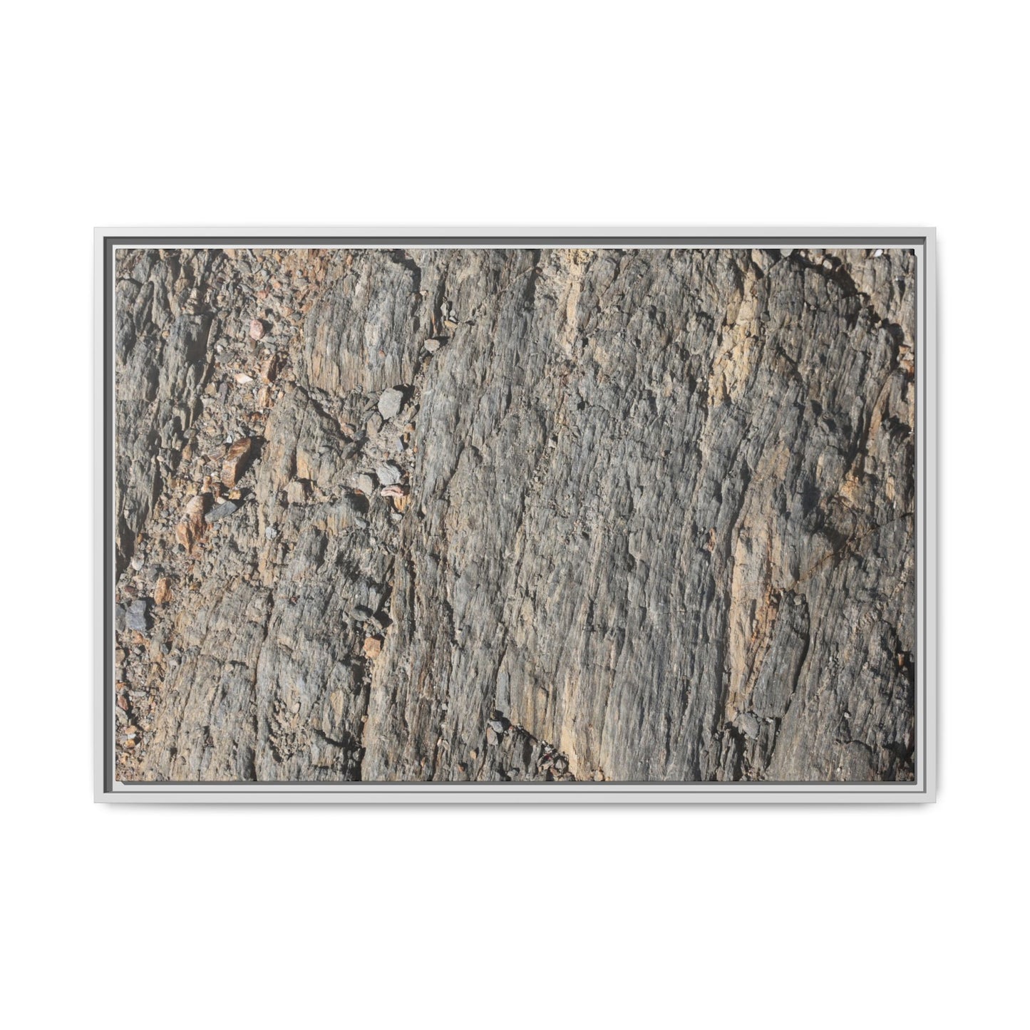 Textured Earth - Unique Stretched Canvas Wall Art
