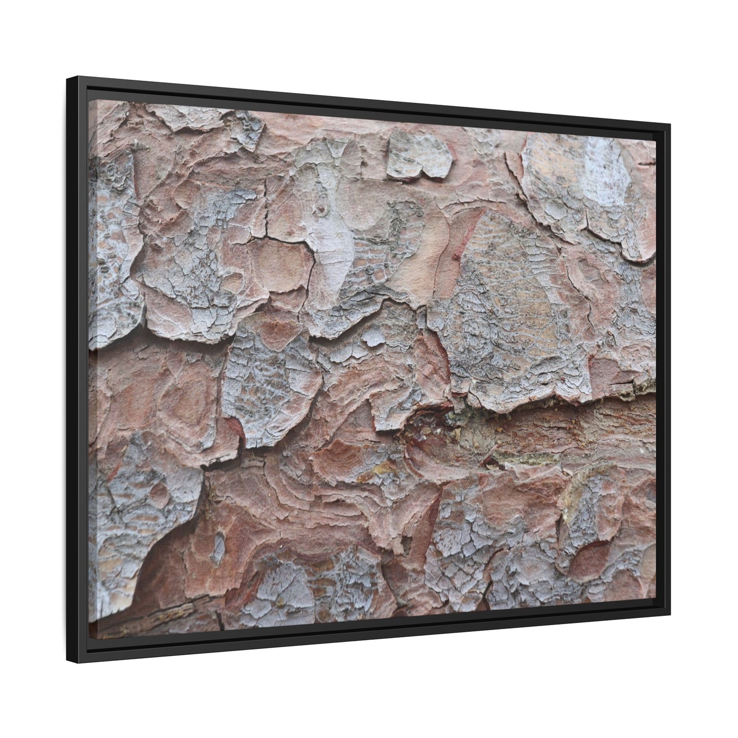 Flaking Serenity - Unique Stretched Canvas Wall Art