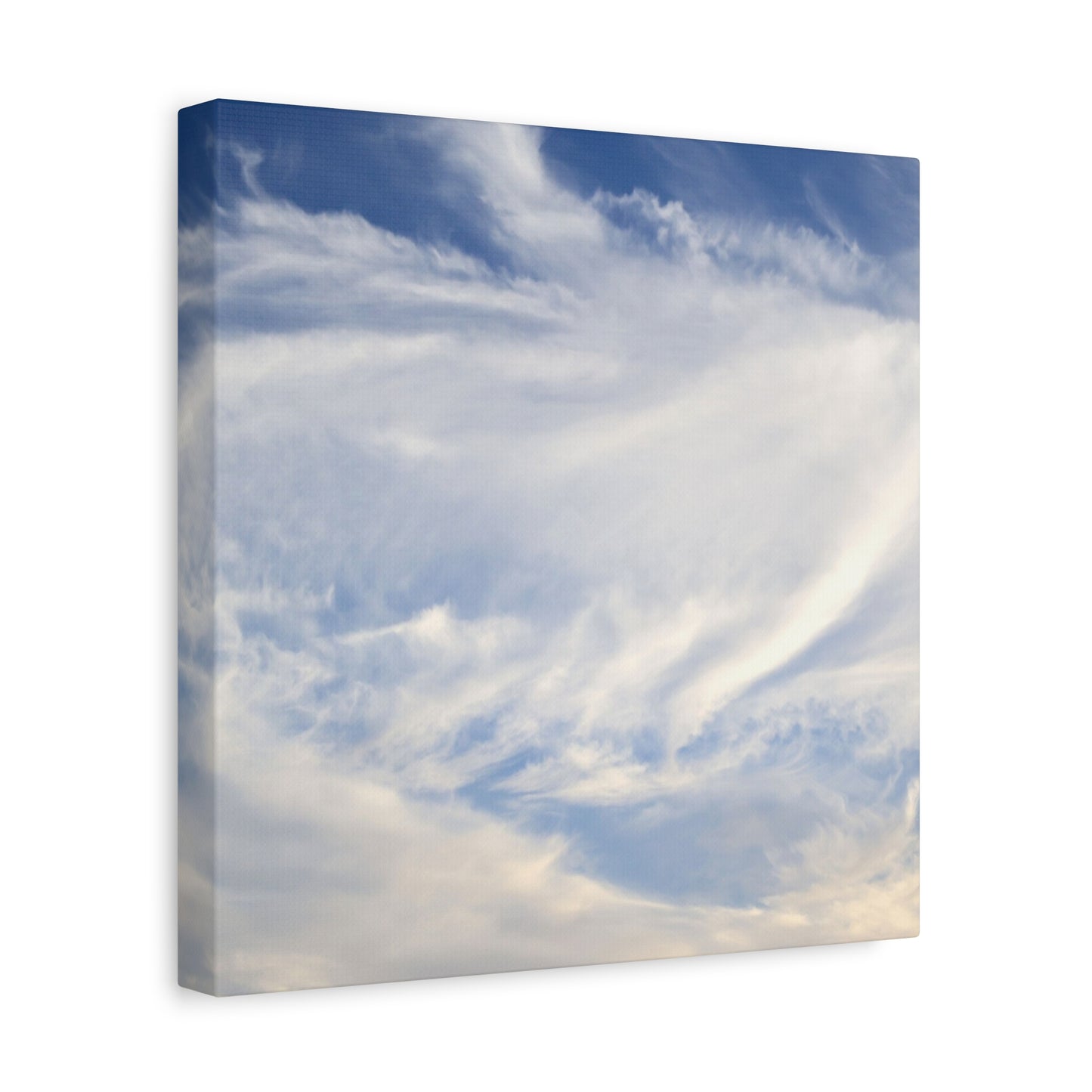 Whispers of Celestial Breath - Unique Frameless Canvas Wall Art