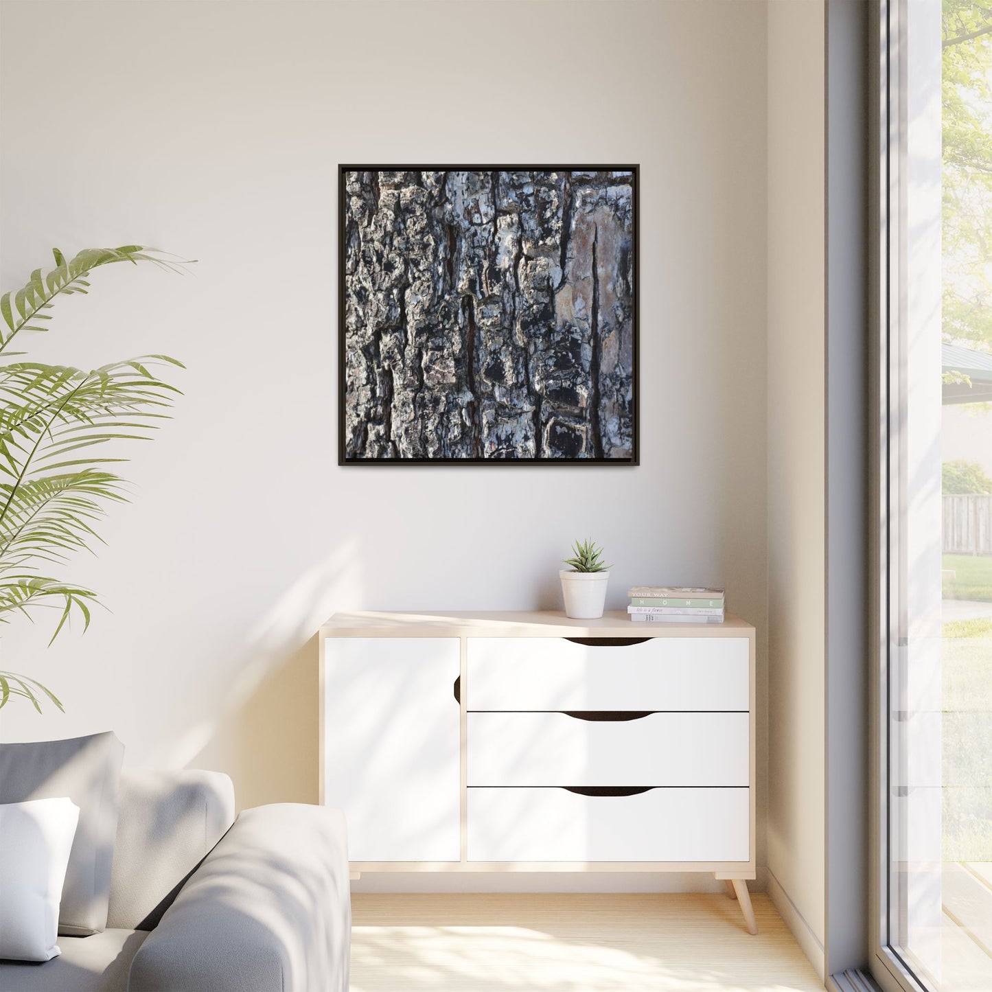 The Bark Chronicles - Unique Stretched Canvas Wall Art
