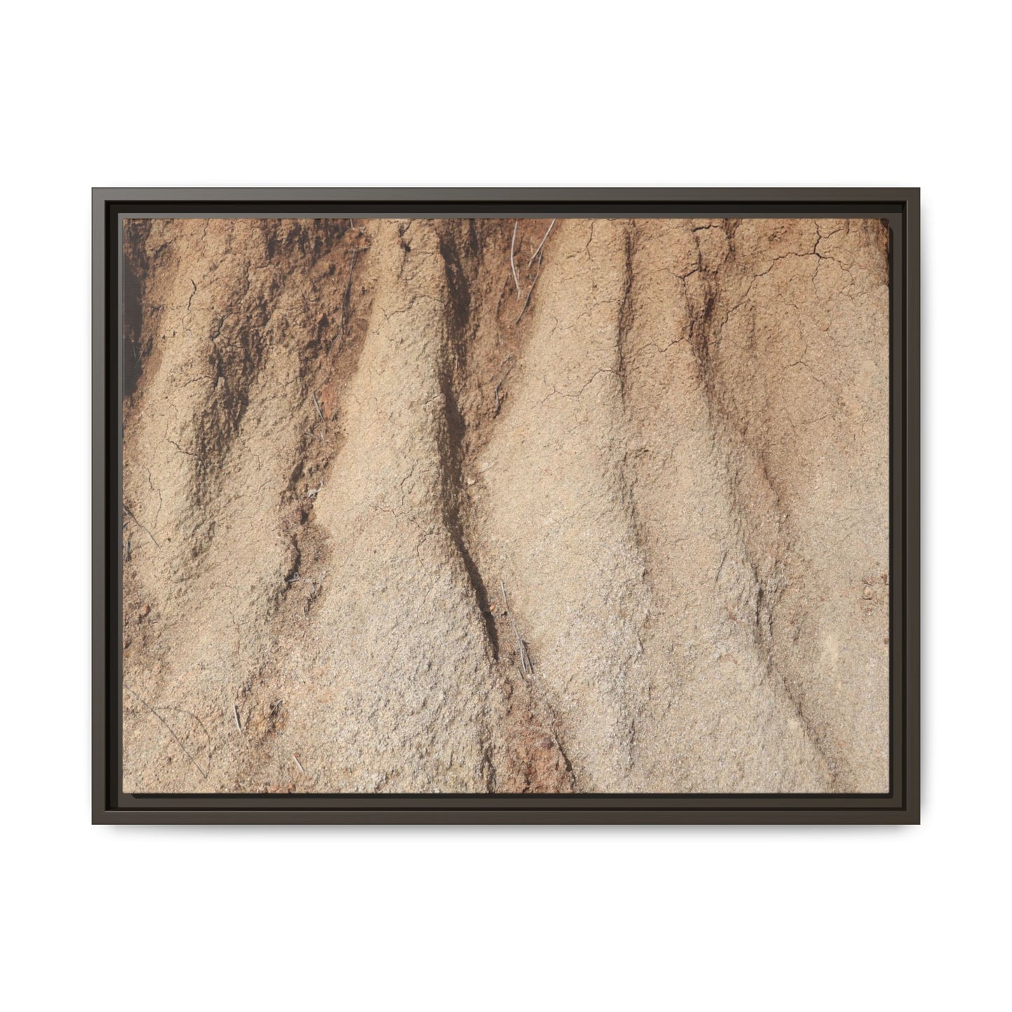 Eroded Canyon Walls - Unique Stretched Canvas Wall Art