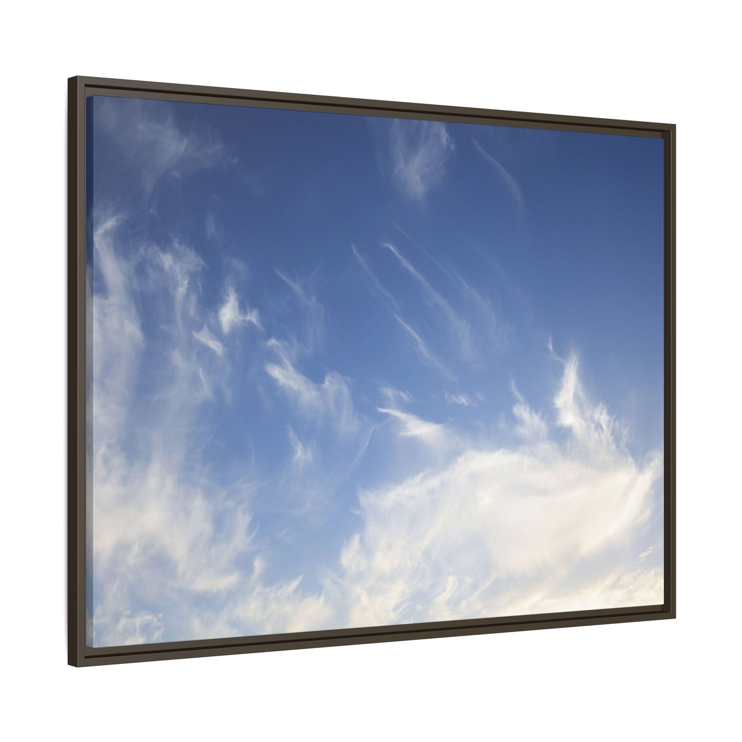 Whispers of Sky - Unique Stretched Canvas Wall Art