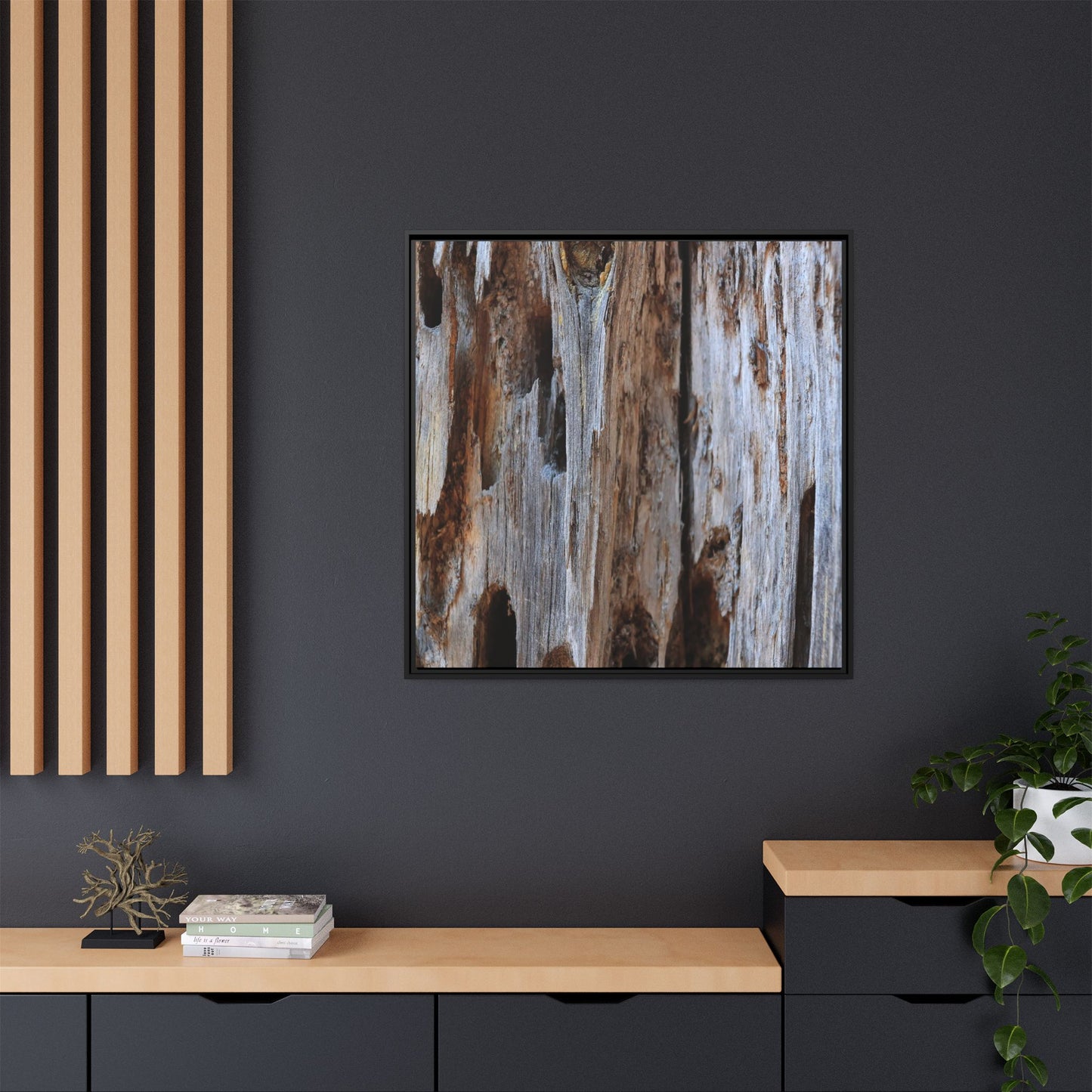 Decaying Splendor - Unique Stretched Canvas Wall Art