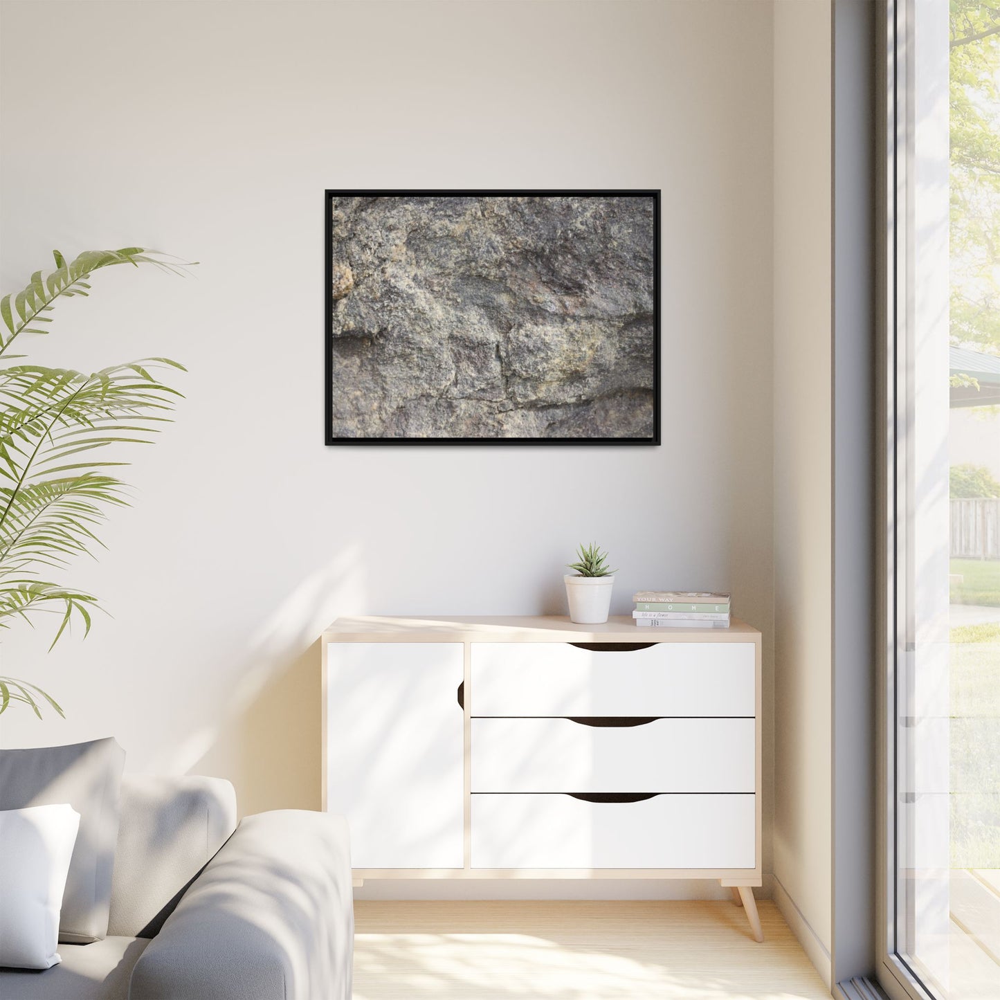 Earthen Textures - Unique Stretched Canvas Wall Art