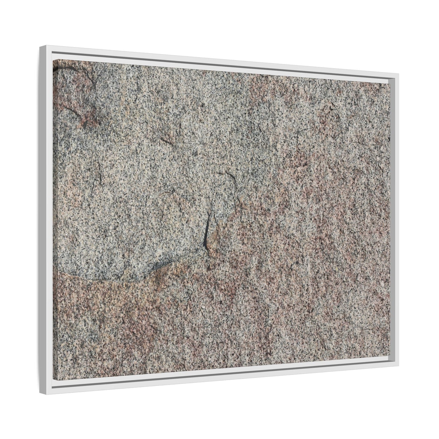 Fissured Stone - Unique Stretched Canvas Wall Art