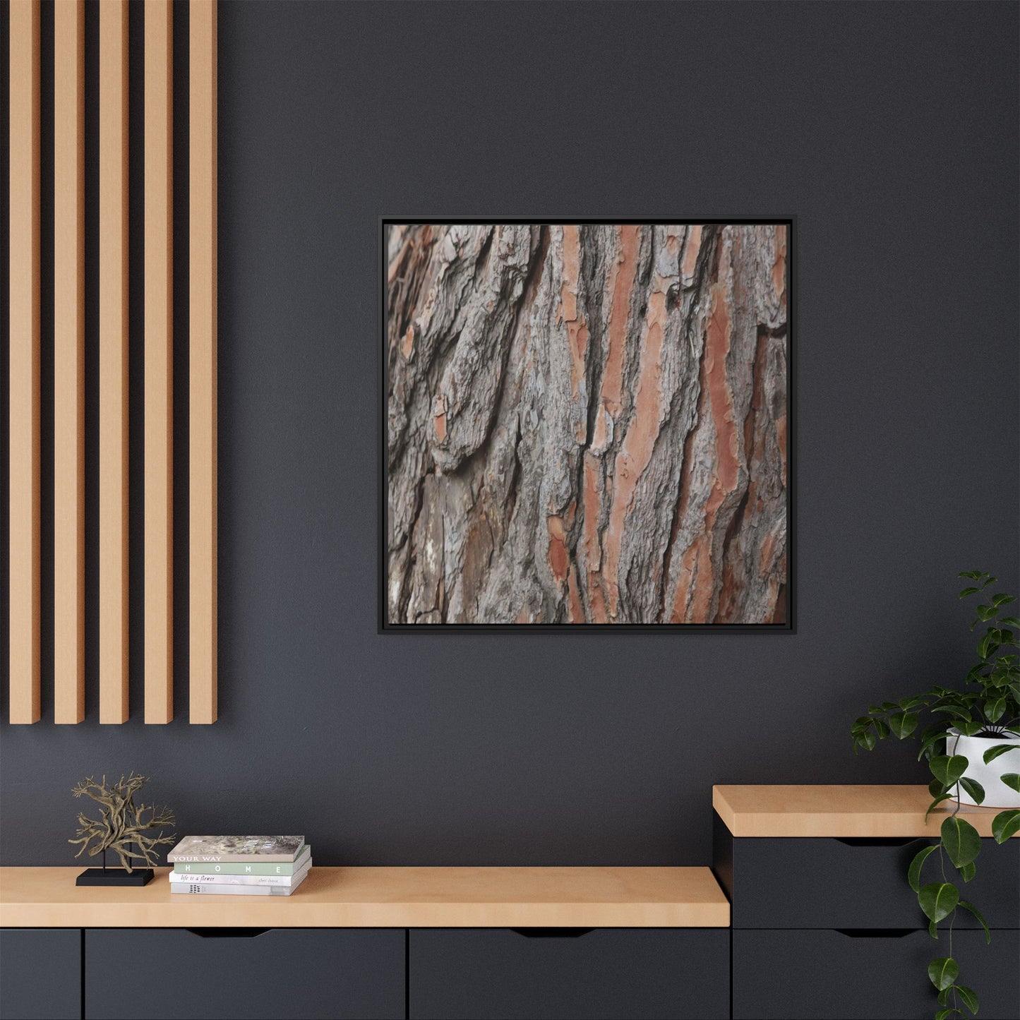 Woodland Layers - Unique Stretched Canvas Wall Art