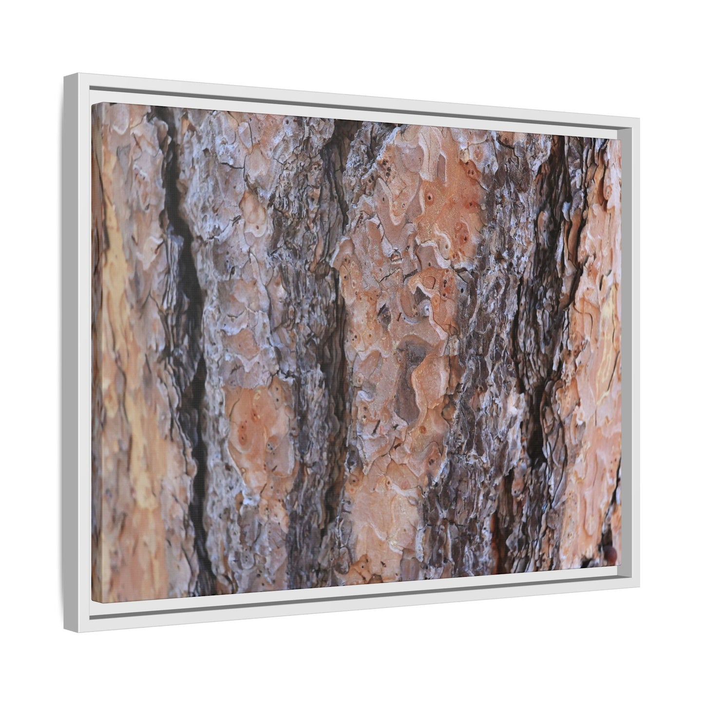 Earthy Embrace - Unique Stretched Canvas Wall Art