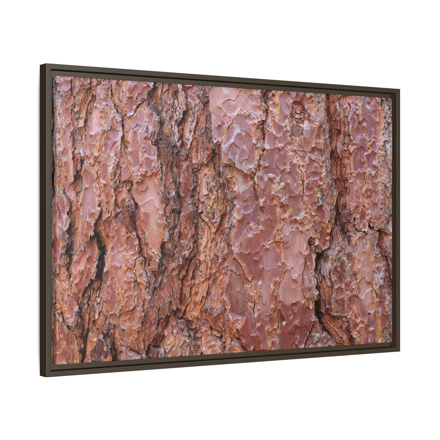 Russet Ridges - Unique Stretched Canvas Wall Art