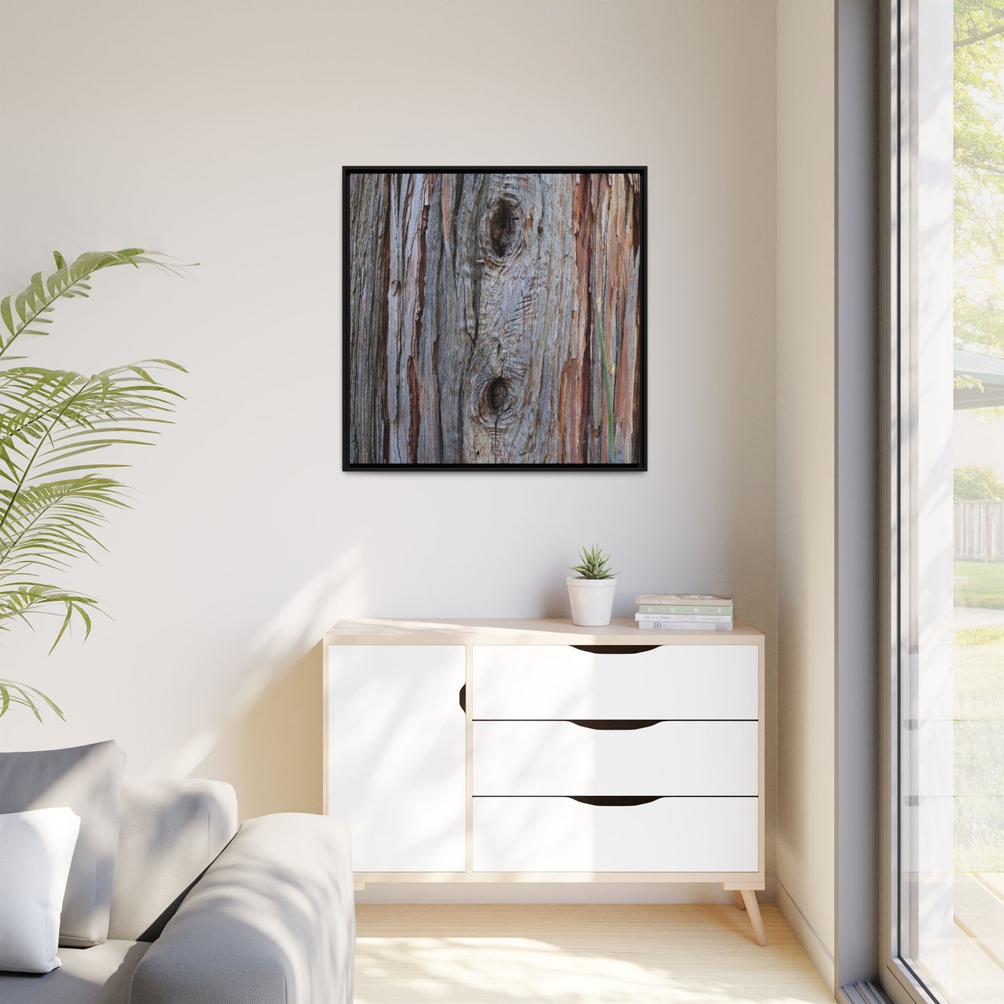 Knotty Nature - Unique Stretched Canvas Wall Art