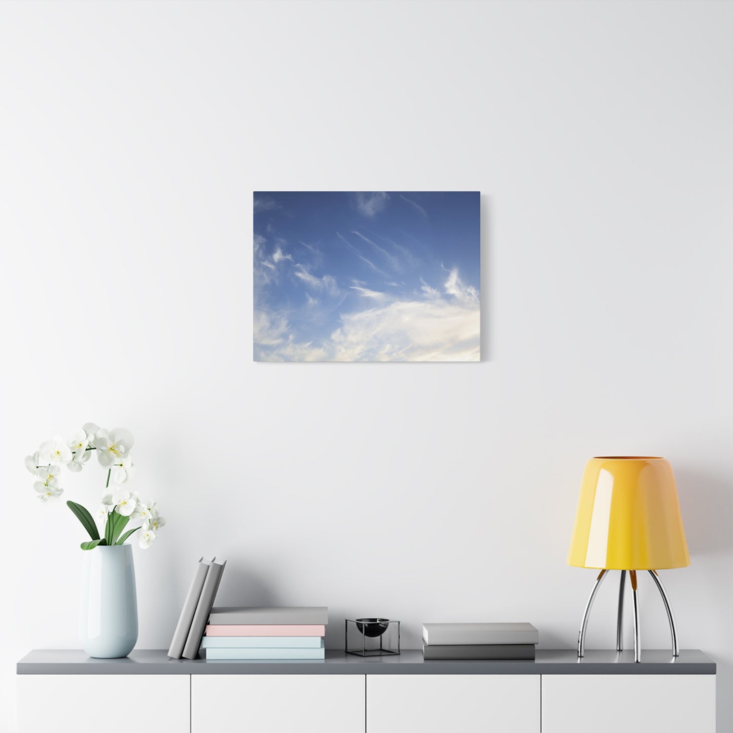 Sky's Breath - Unique Frameless Canvas Wall Art