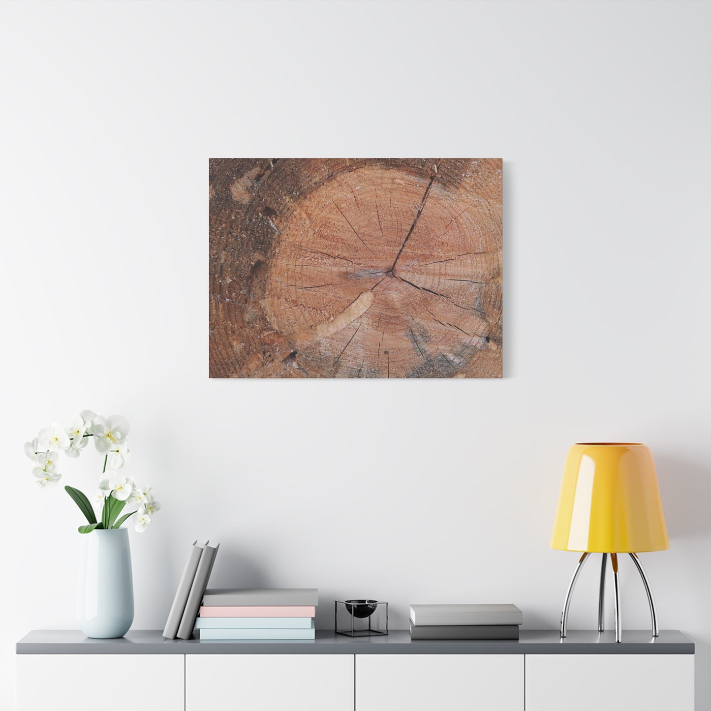 Timber Tale - Unique Frameless Canvas Wall Art