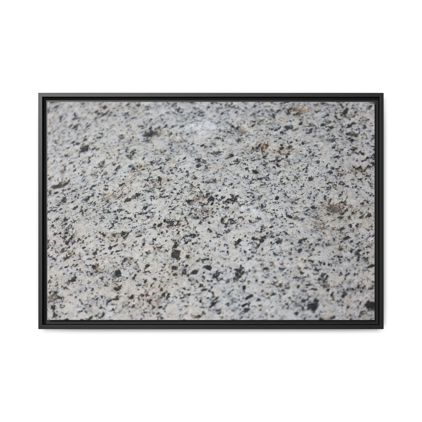 Monochrome Mosaic - Unique Stretched Canvas Wall Art