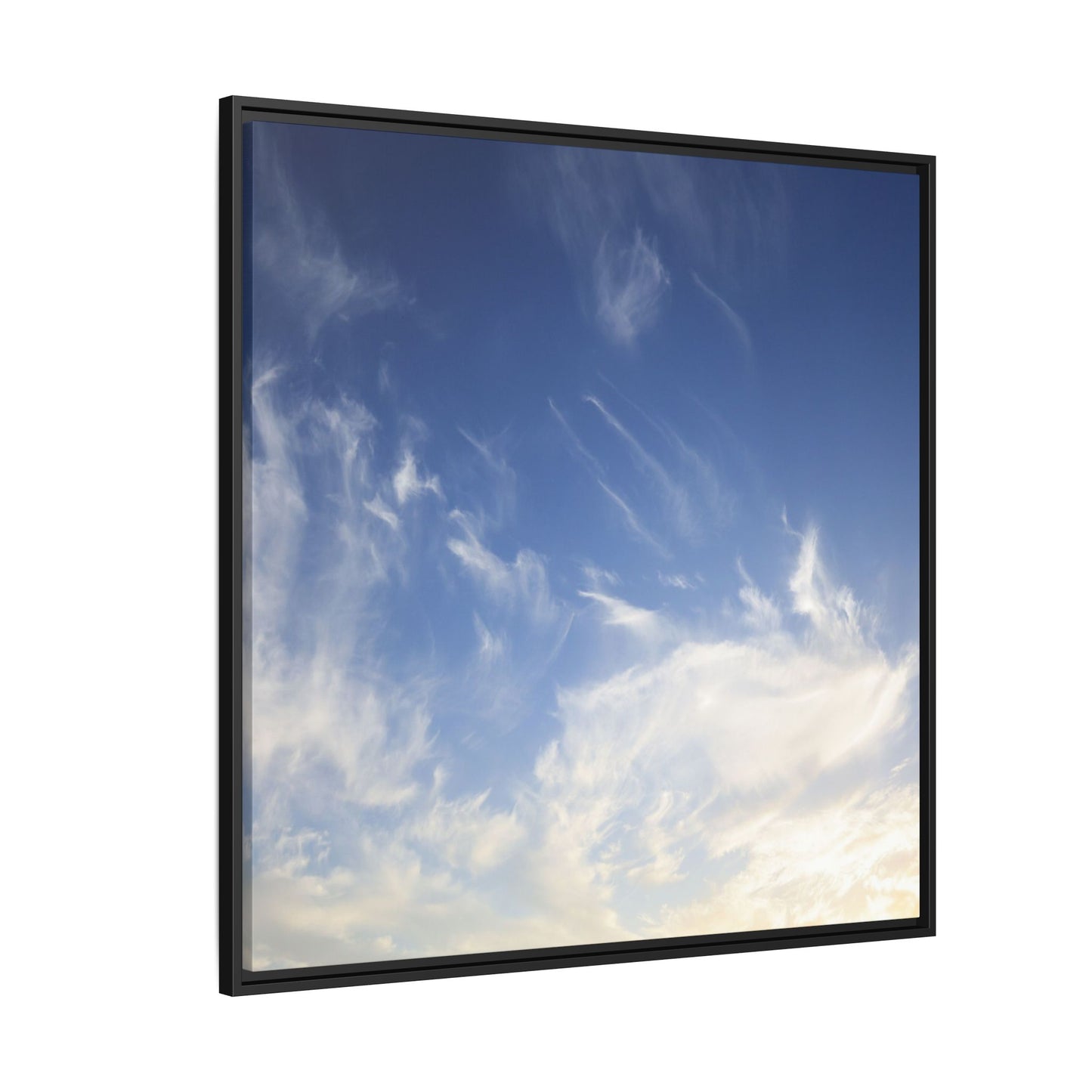 Whispers of Sky - Unique Stretched Canvas Wall Art