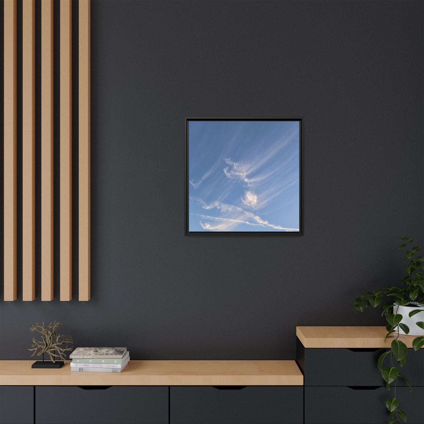 Wispy Dreams - Unique Stretched Canvas Wall Art