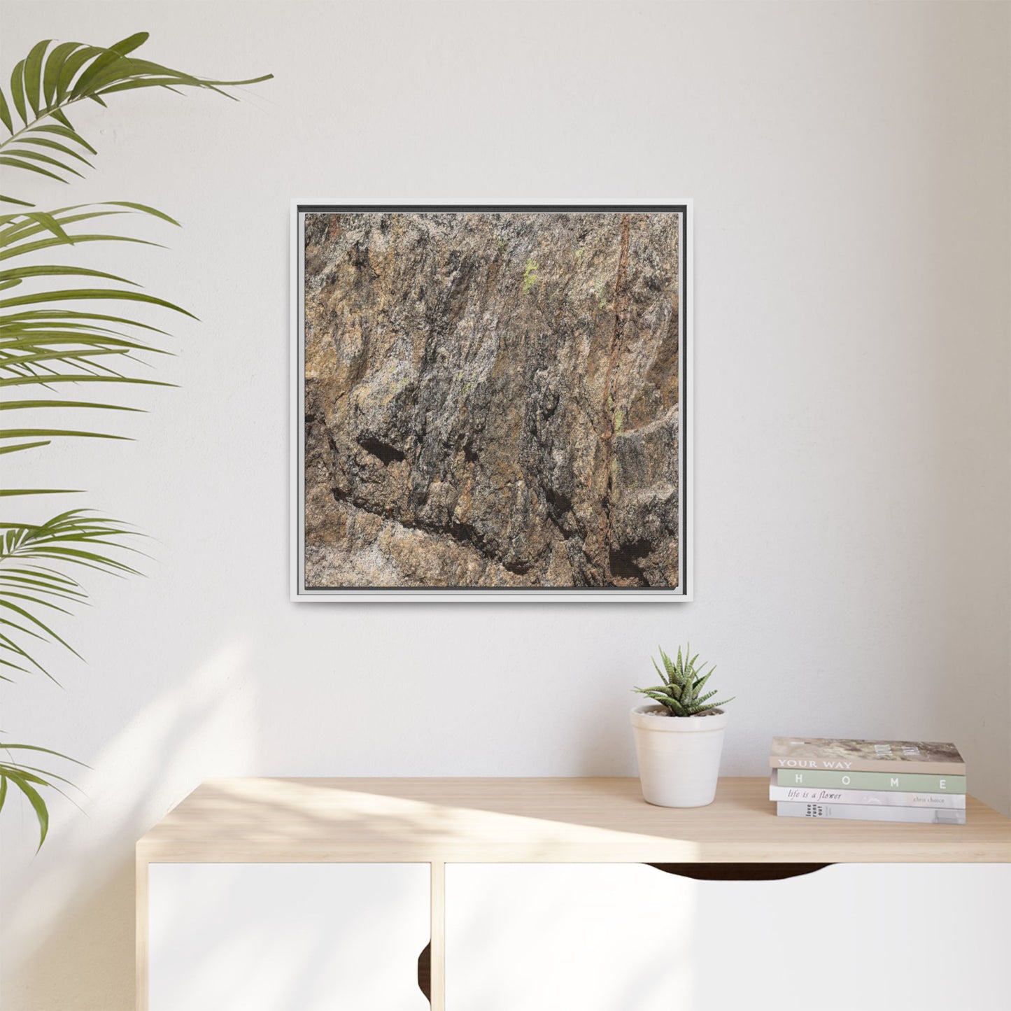 Weathered Time - Unique Stretched Canvas Wall Art