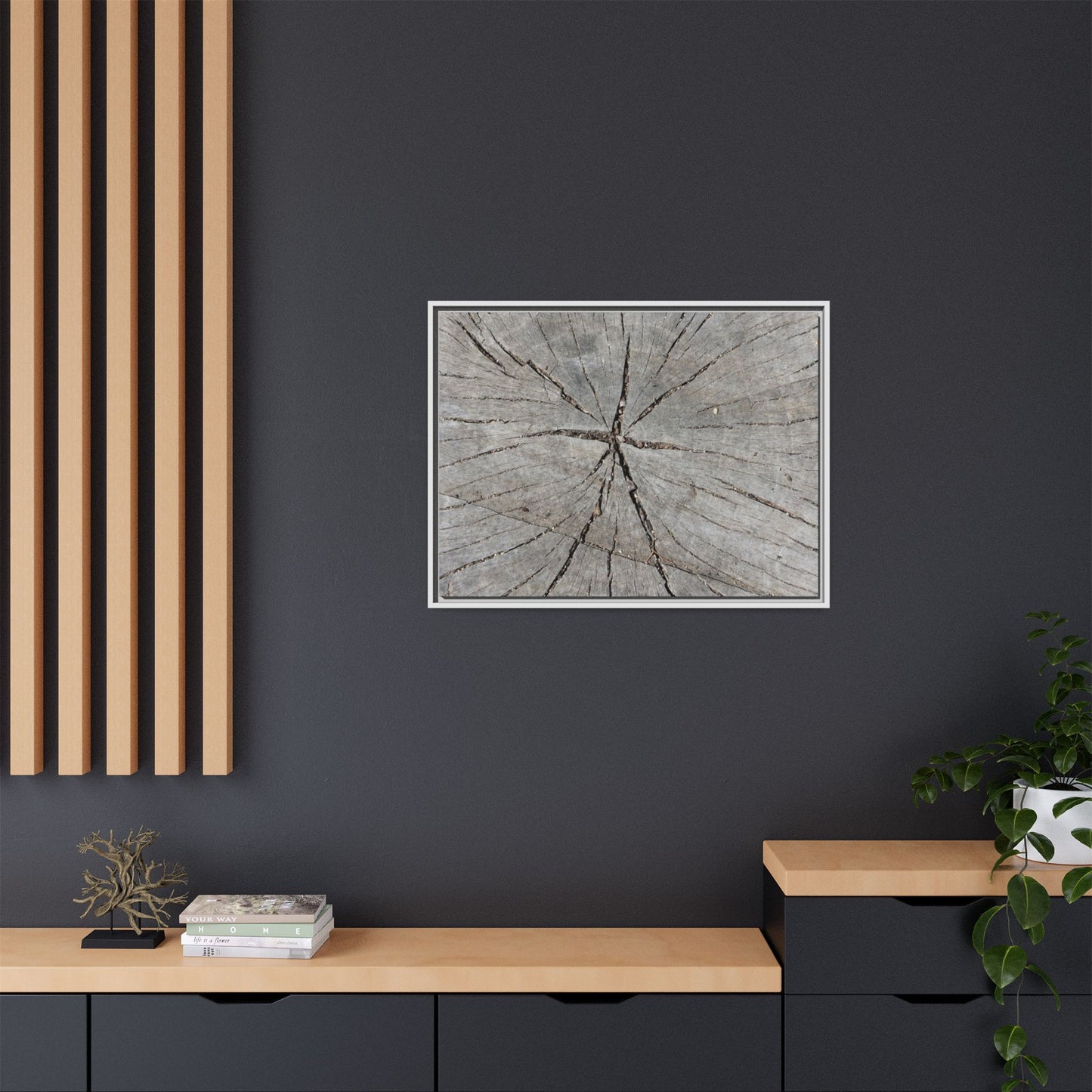 Fractured Memories - Unique Stretched Canvas Wall Art