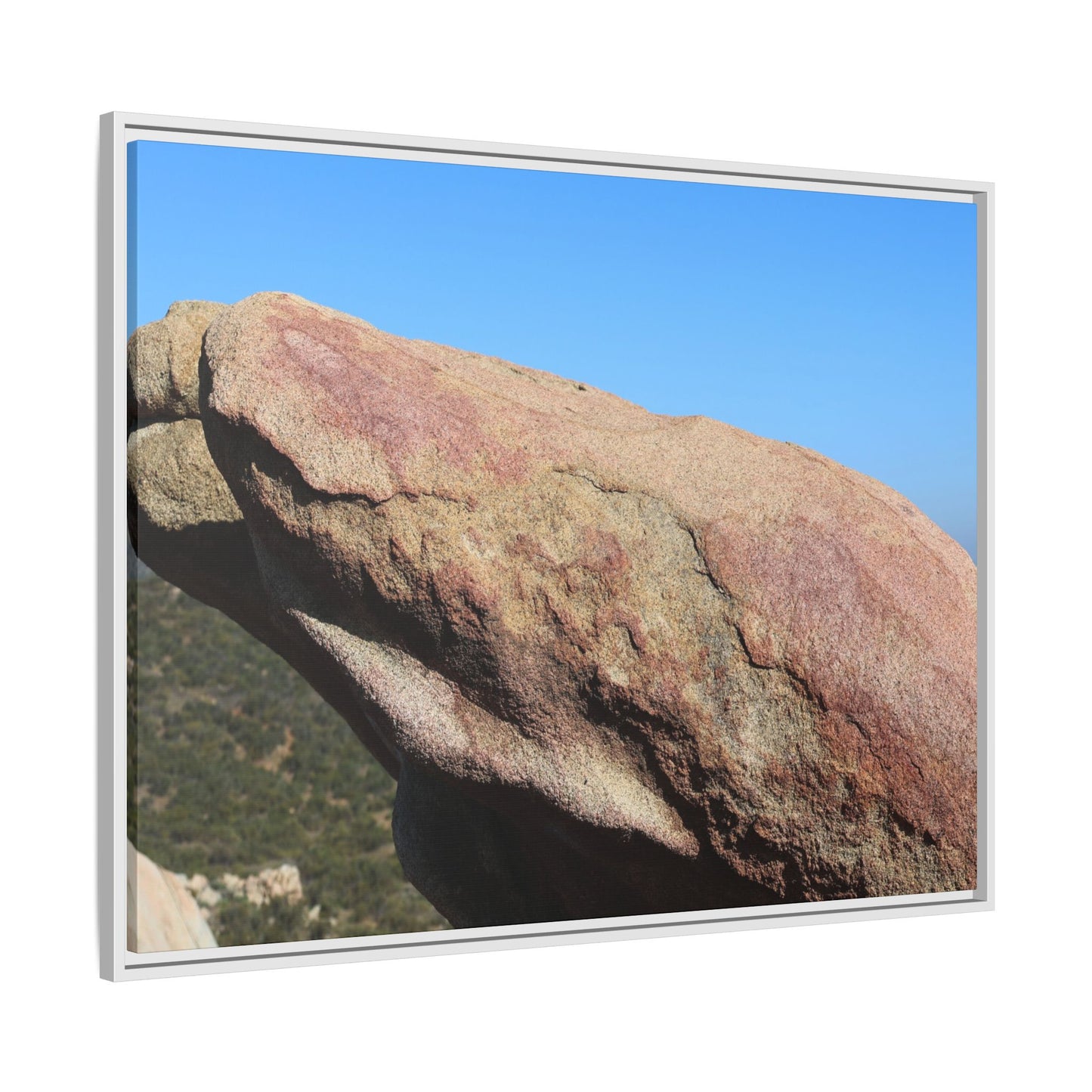 Sleeping Stone - Unique Stretched Canvas Wall Art